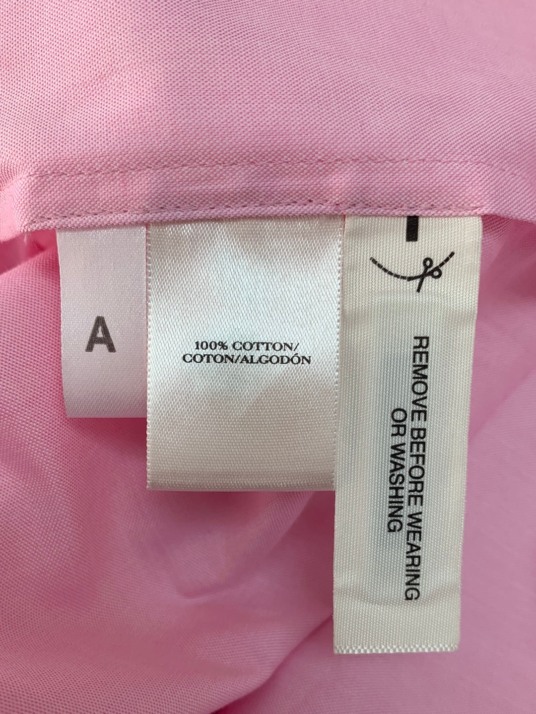 NWT - ANN TAYLOR pink Sleeveless Collar Pleated Button Shirt Dress - 0