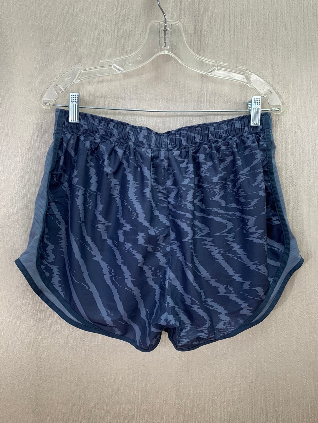 NIKE slate gray Print Dri-Fit Recycled Polyester Running Shorts - XL