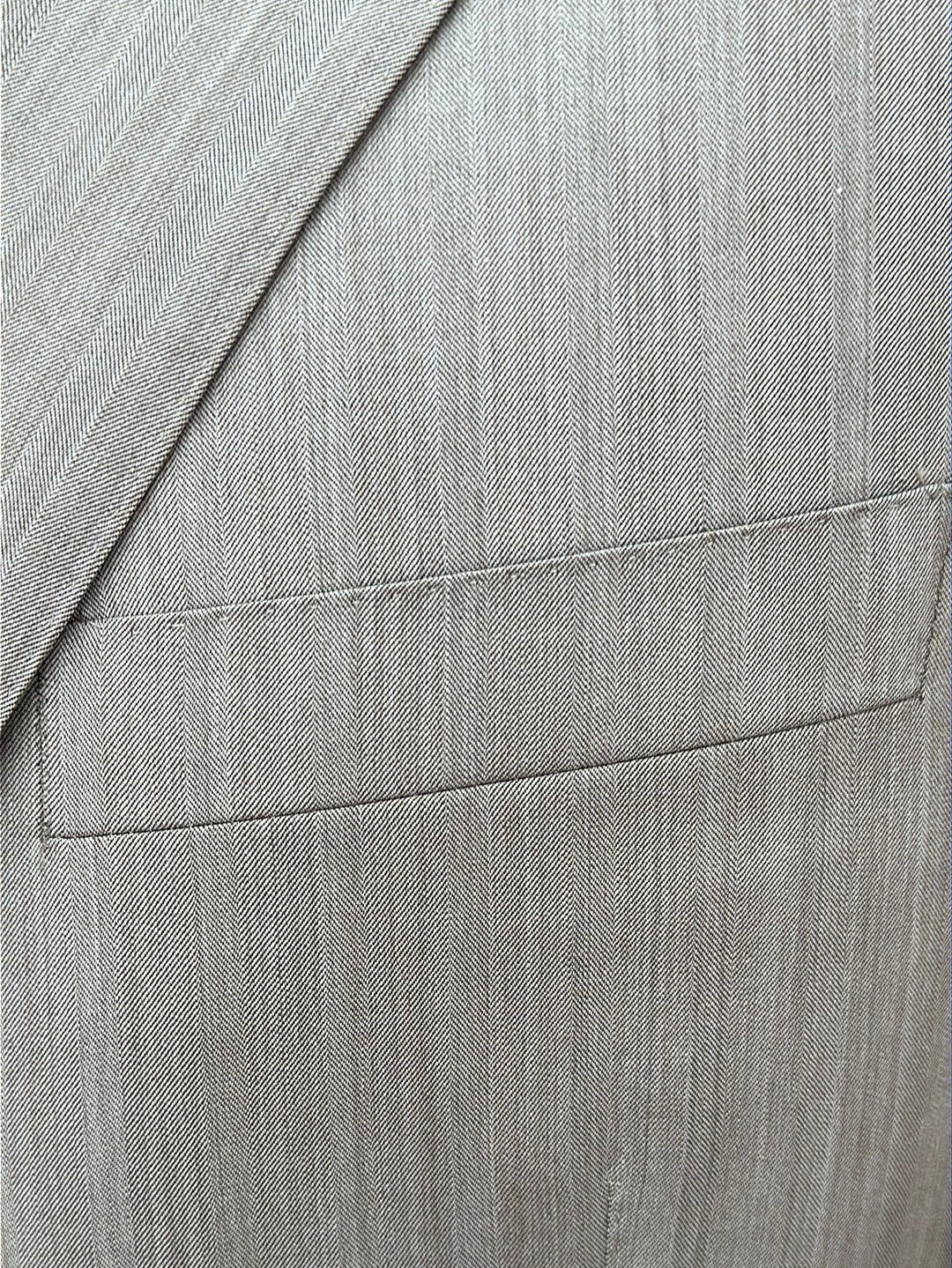 CANALI light brown 100% Wool Super 150's 2 Button Sport Coat - 54 / US 44L