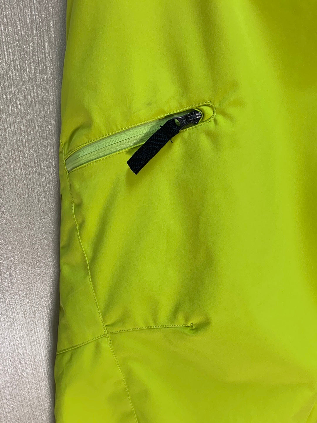 NWT - SPYDER acid neon yellow Ski Propulsion Insulated Pants - Kyd's 20