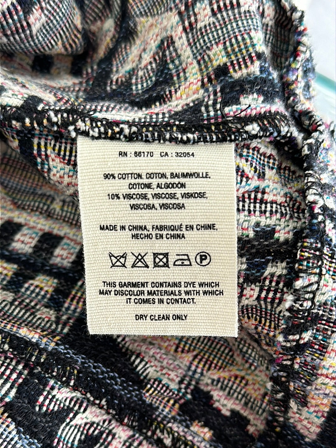 HEI HEI ANTHROPOLOGIE multi Tinsley Faifo Textured Jacquard Jacket - 10P