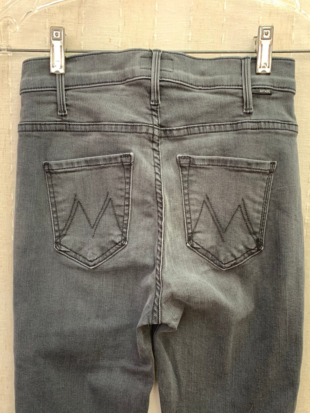MOTHER lighting up lanterns The Hustler Ankle Fray Jeans - 24