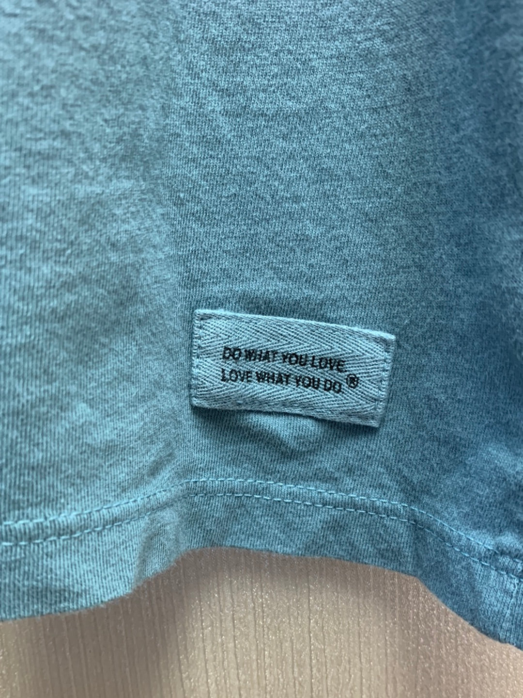 LIFE IS GOOD blue Heart of Cats Crusher-Lite Vee Short Sleeve T-Shirt - XL