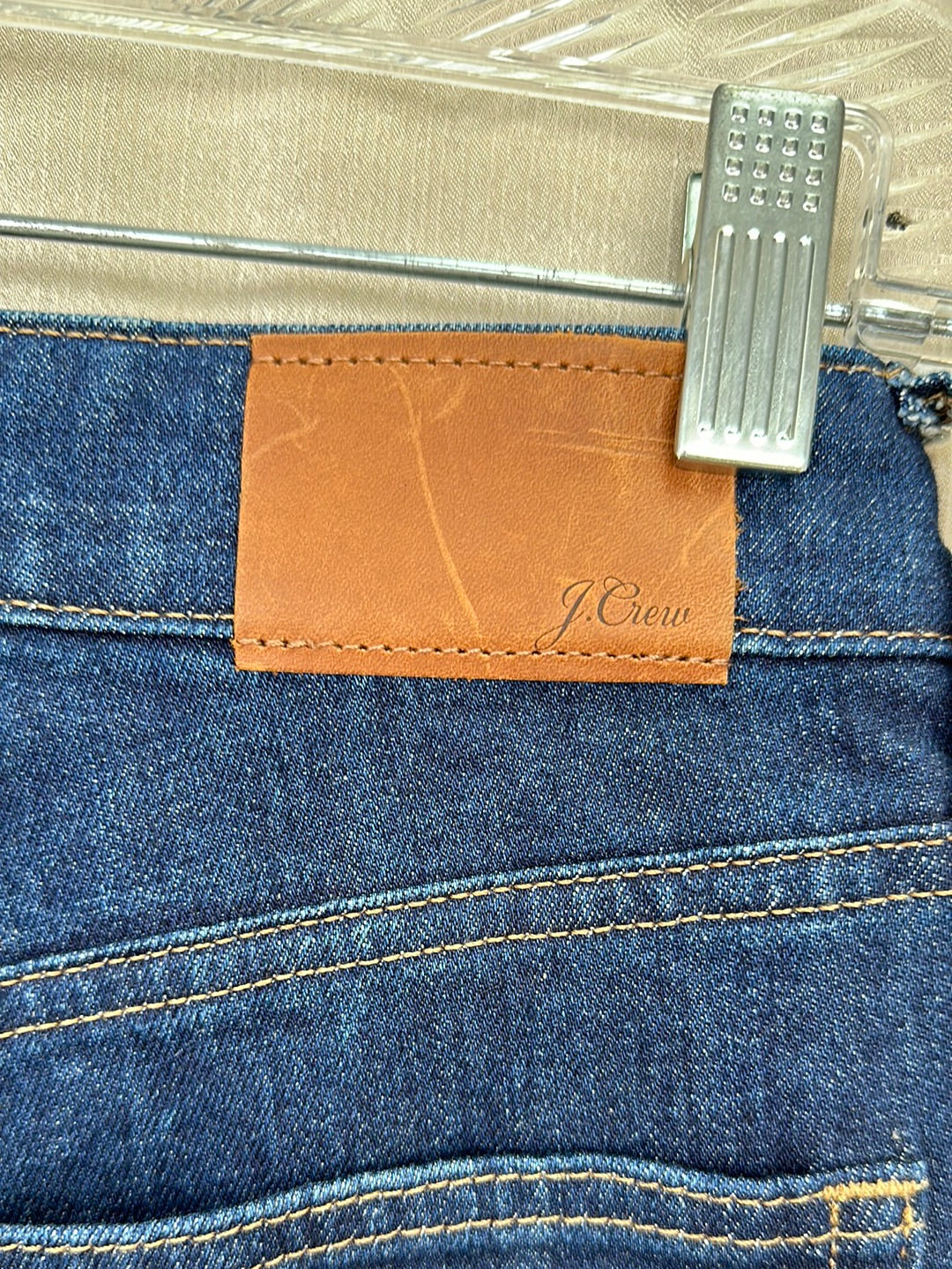 NWT - J. CREW dark wash Curvy Classic Straight Leg Jeans - 26