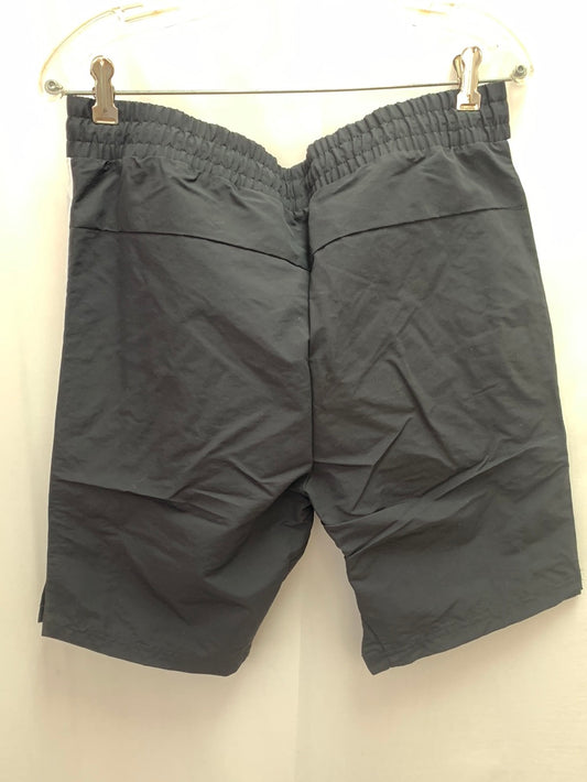 NWT - REEBOK black white MYT Woven Side Snap Shorts - Medium