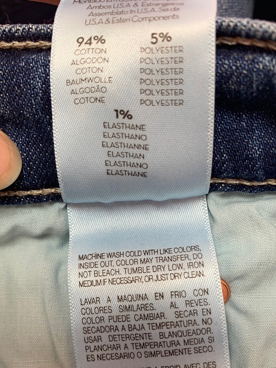 MOTHER right of passage The High Waisted Rascal Slice Undine Hem Jeans - 24