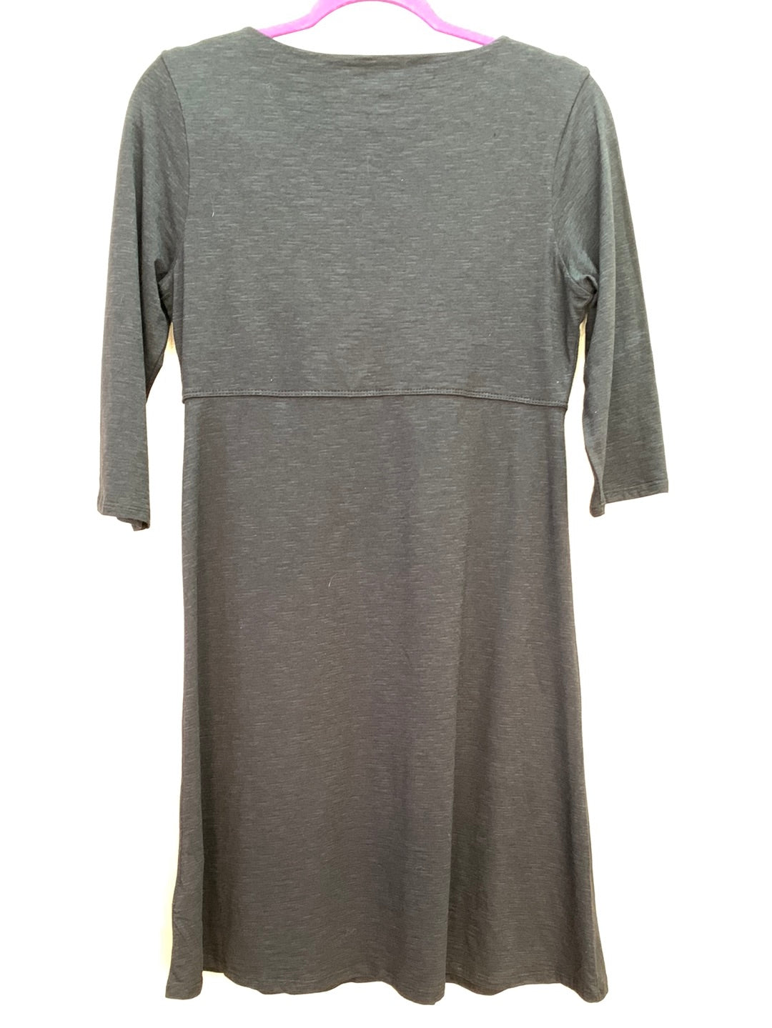 NWT - HORNY TOAD black 3/4 Sleeve Rosalinda Dress - Medium