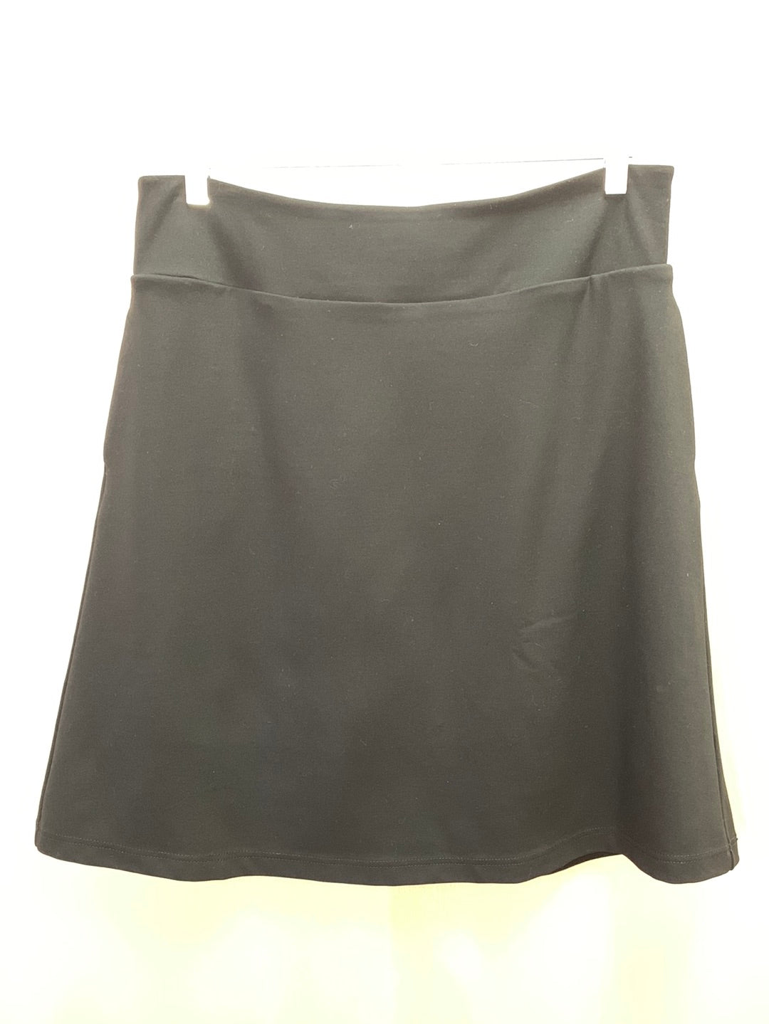 BETABRAND black Work It A Line Ponte Side Pockets Skort - XL