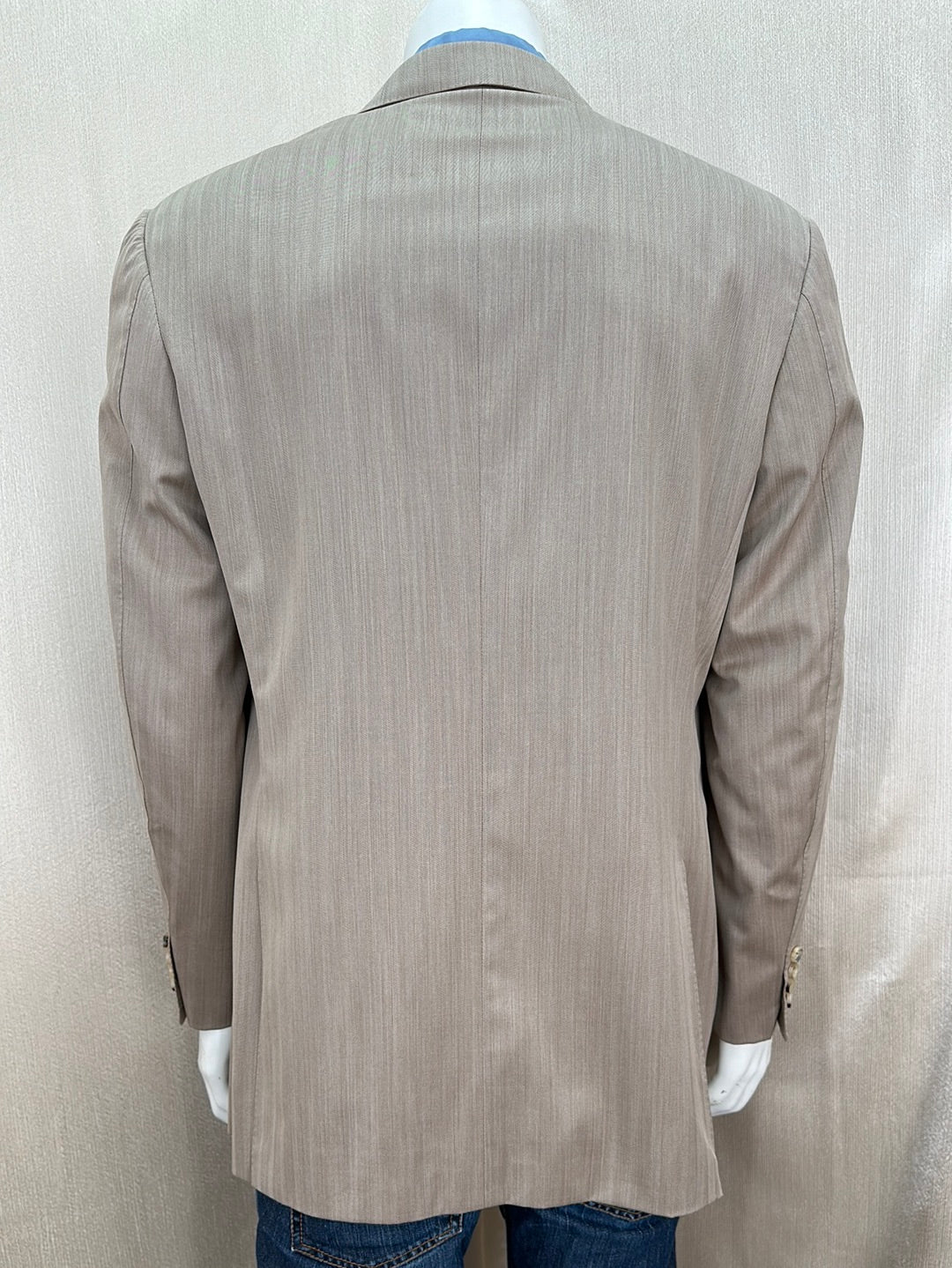 CANALI light brown 100% Wool Super 150's 2 Button Sport Coat - 54 / US 44L