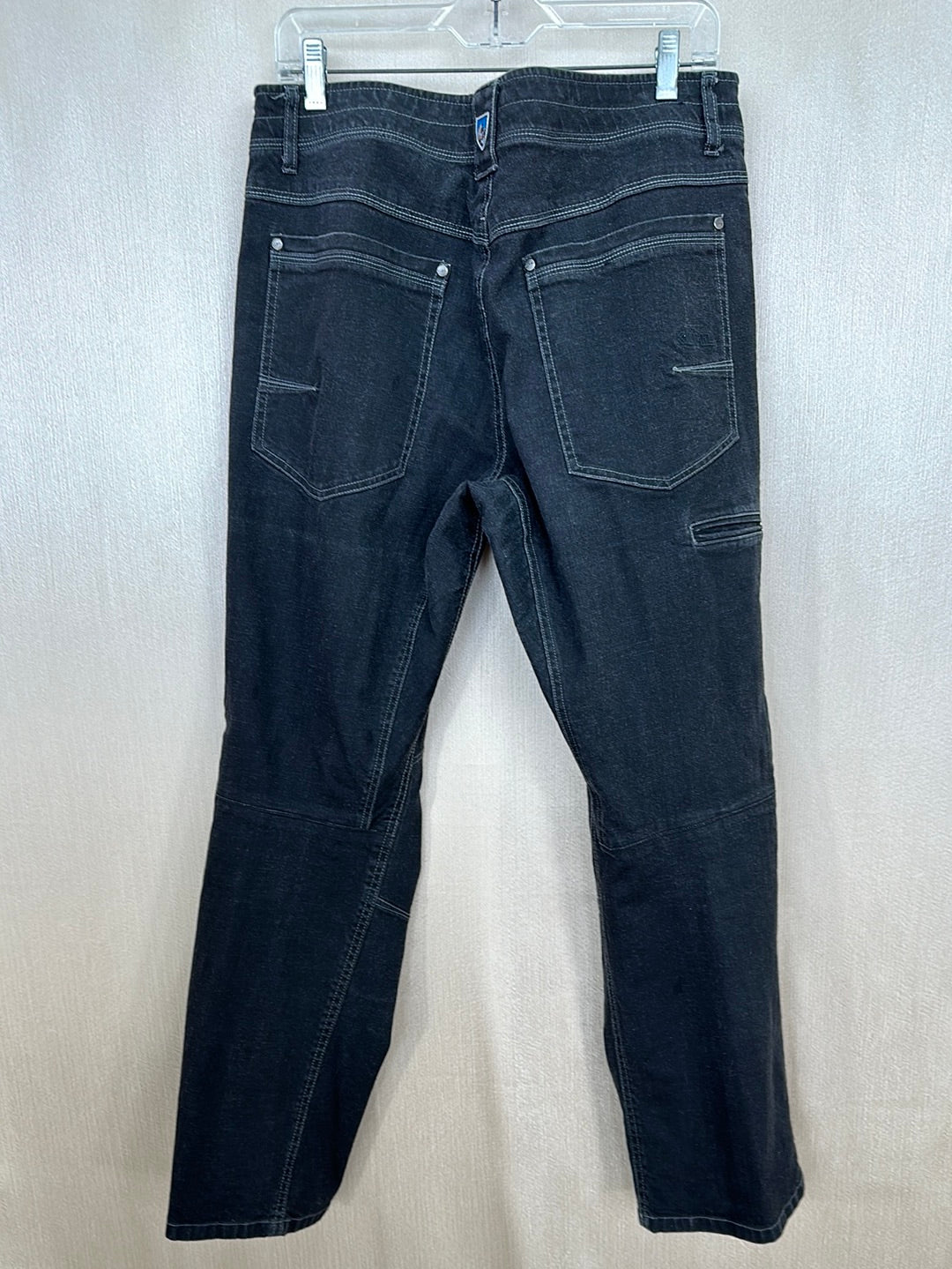 KUHL black Vintage Patina Dye Free Ryde Comfort Waist Riot Jeans - 34x30