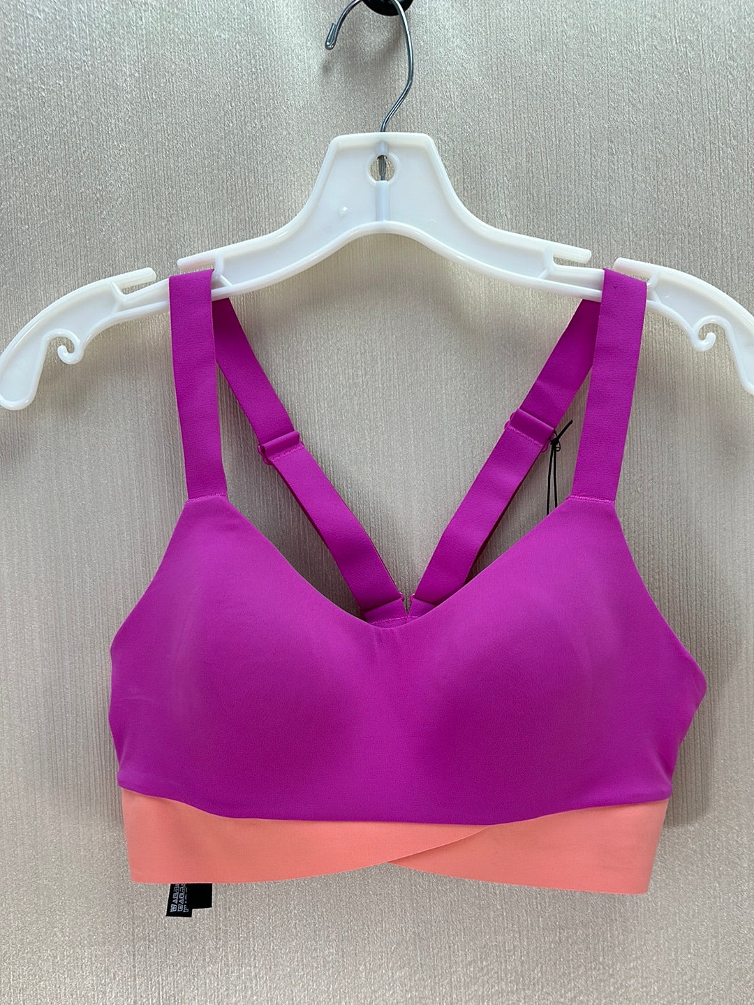 NWT - VICTORIA'S SECRET pink orange On Point Freedom Cloud Sport Bra - M