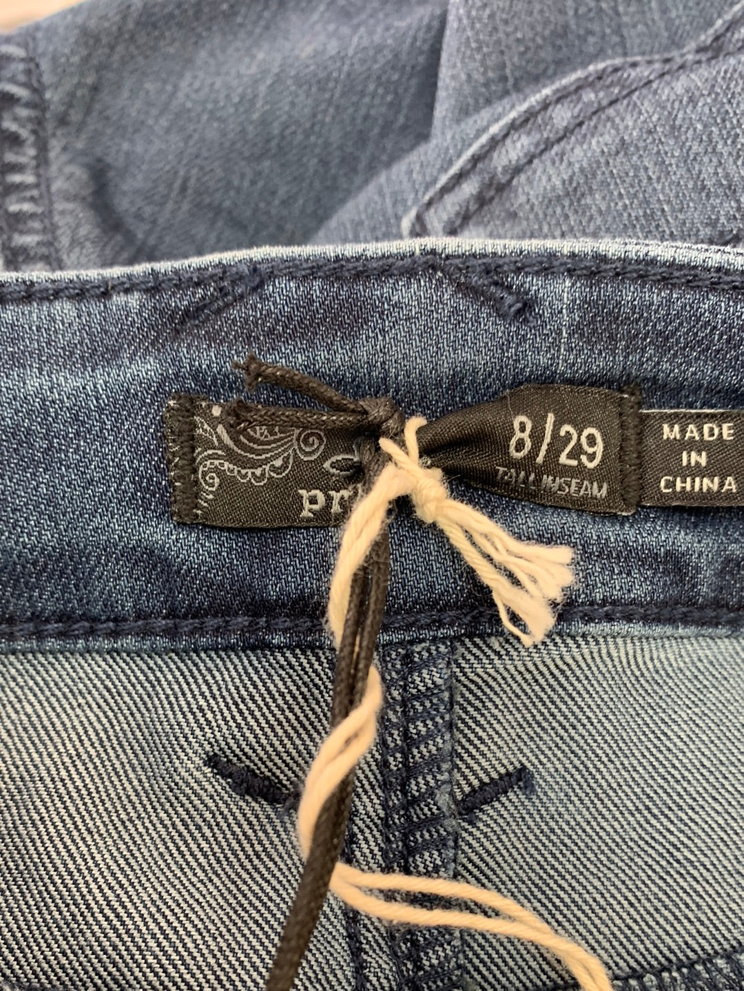 NWT - PRANA indigo High Rise Skinny Oday Jeans - 8 Tall / 29x32
