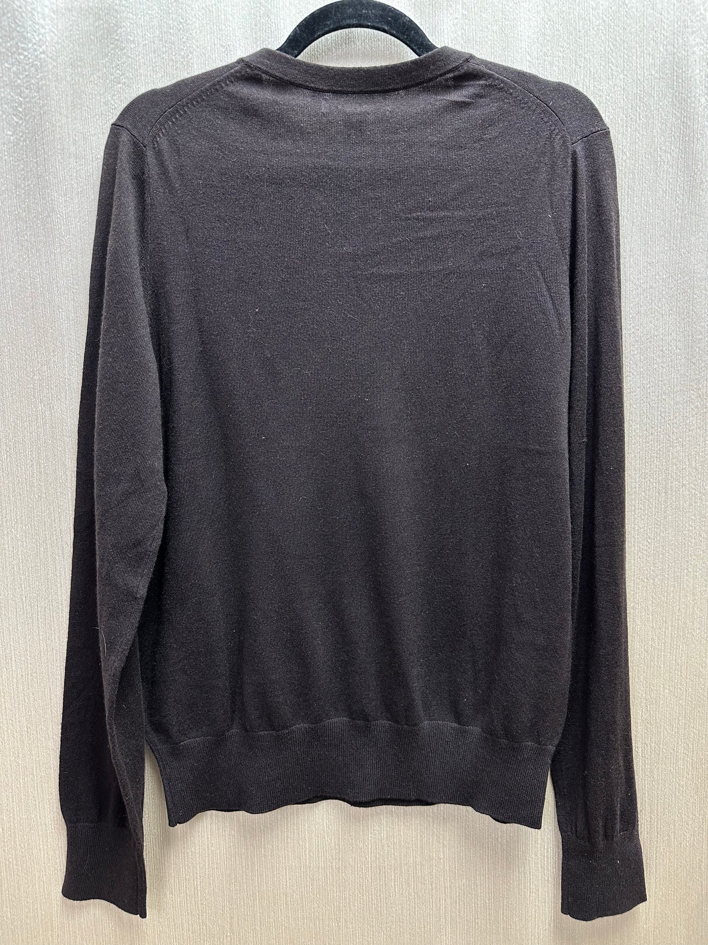 NWT - BANANA REPUBLIC brown Luxury Silk Cotton Cashmere Sweater - Medium