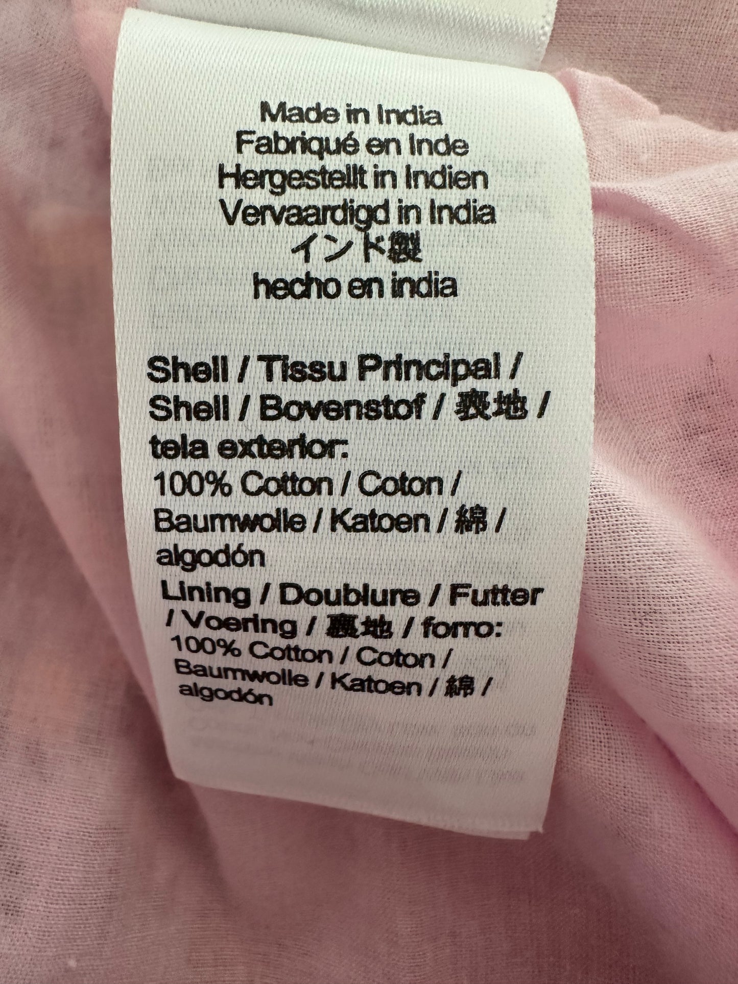 NWT - J CREW pink Floral Cotton Poplin V-Neck Puff Sleeve Gretchen Dress - 18