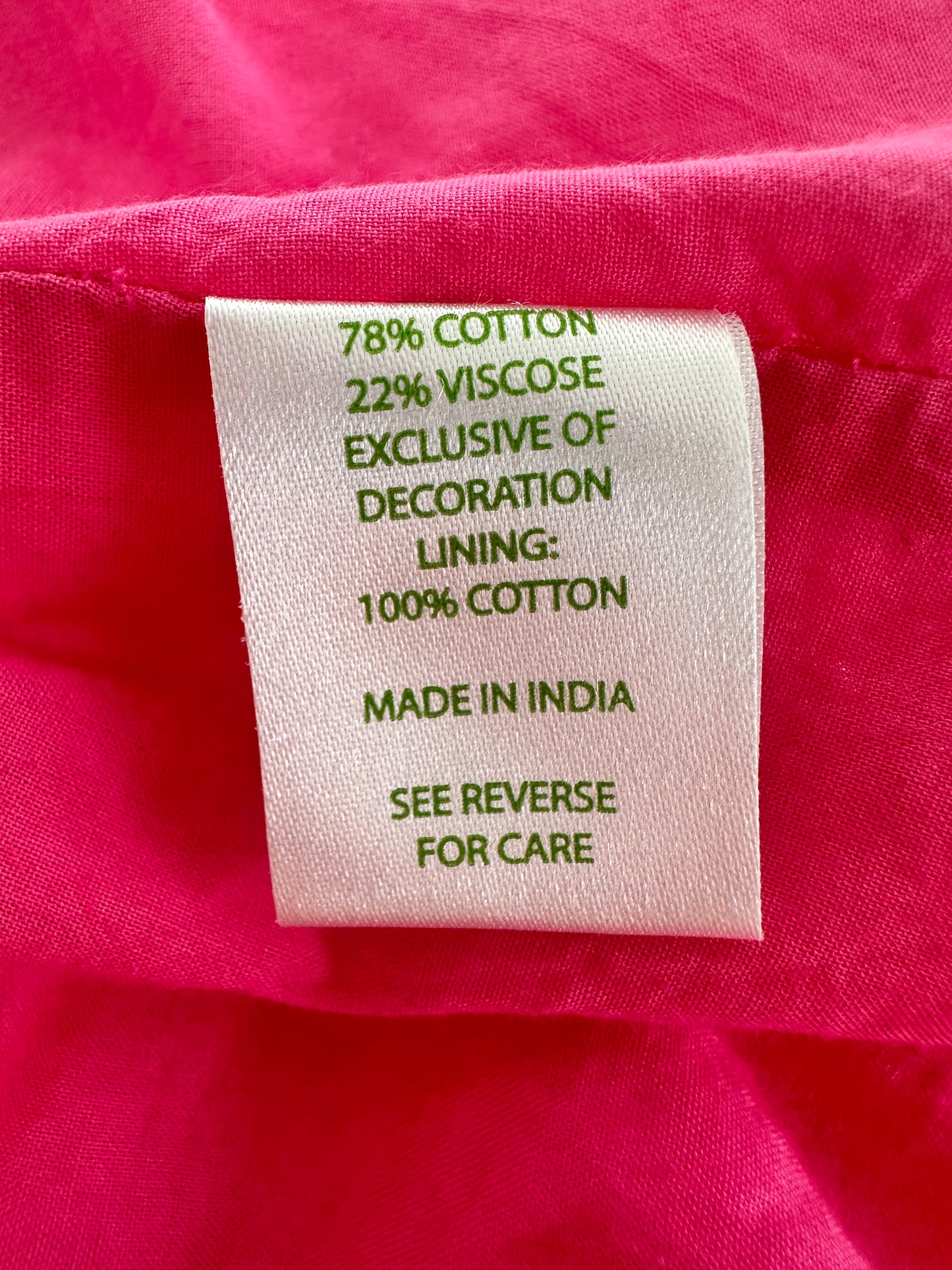 LILLY PULITZER pink white Lace Top Lined Gauze Flowy / Belted Dress - 2