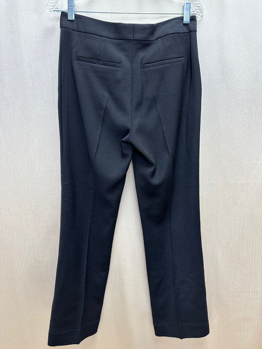 NWT - TORY BURCH black Viscose Wool Blend Mid Rise Boot Cut Pants - 4