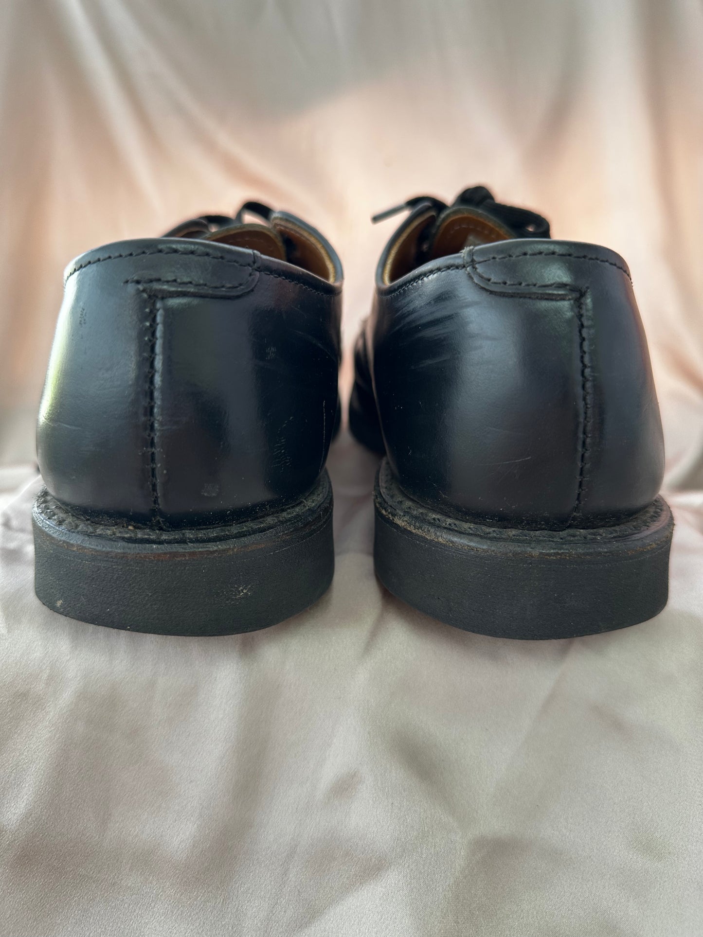RED WING Black Leather 9201 Garage Man Shoes - US 9 D
