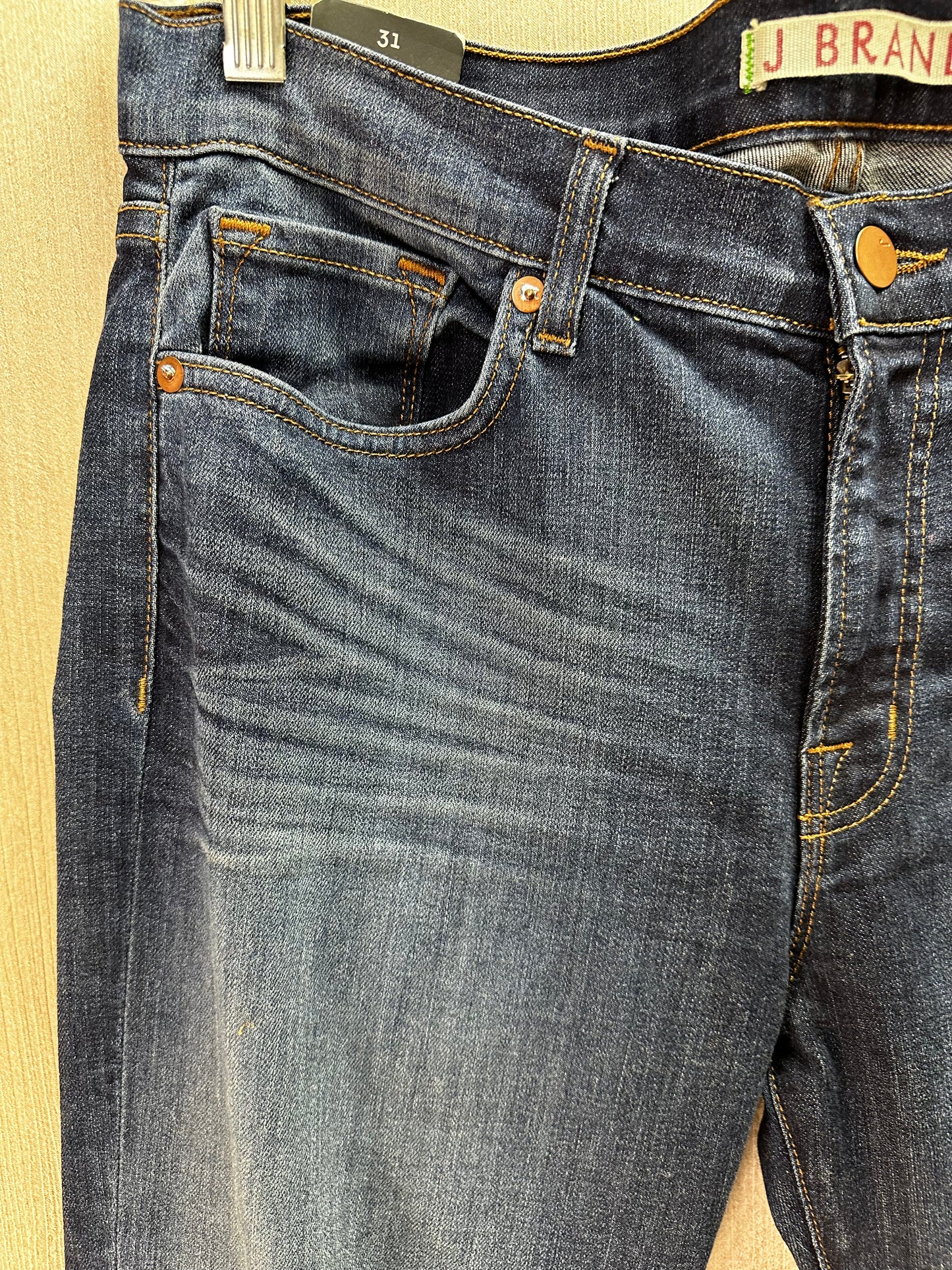 NWT - J BRAND dark wash Indigo Heritage Mid Rise Skinny Flare Martini Jeans - 31