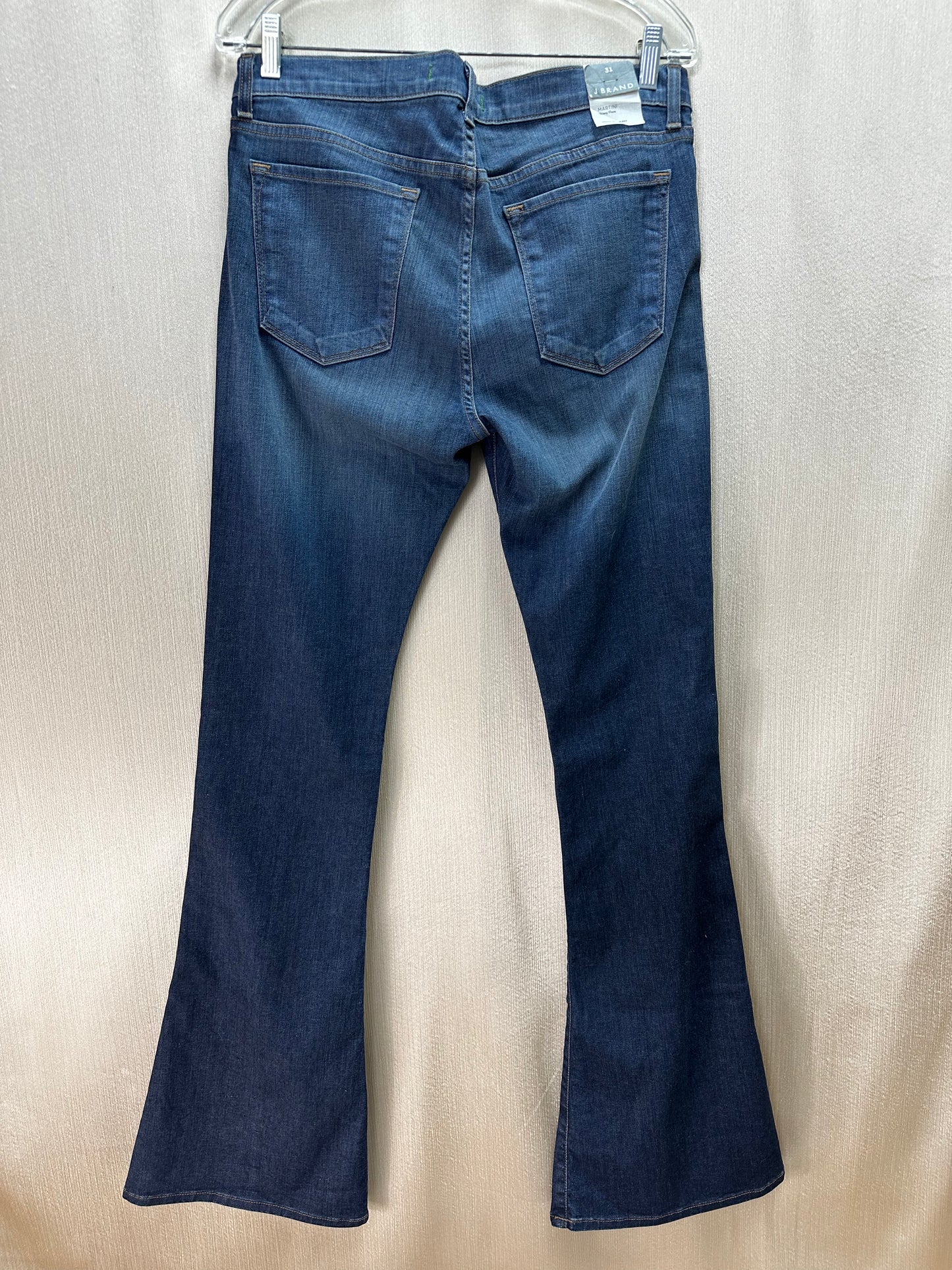 NWT - J BRAND dark wash Indigo Heritage Mid Rise Skinny Flare Martini Jeans - 31