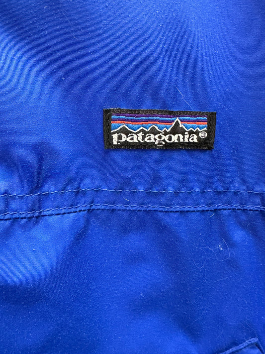 Vintage PATAGONIA blue teal Canada Made Synchilla Fleece Lined Vest - Men's L