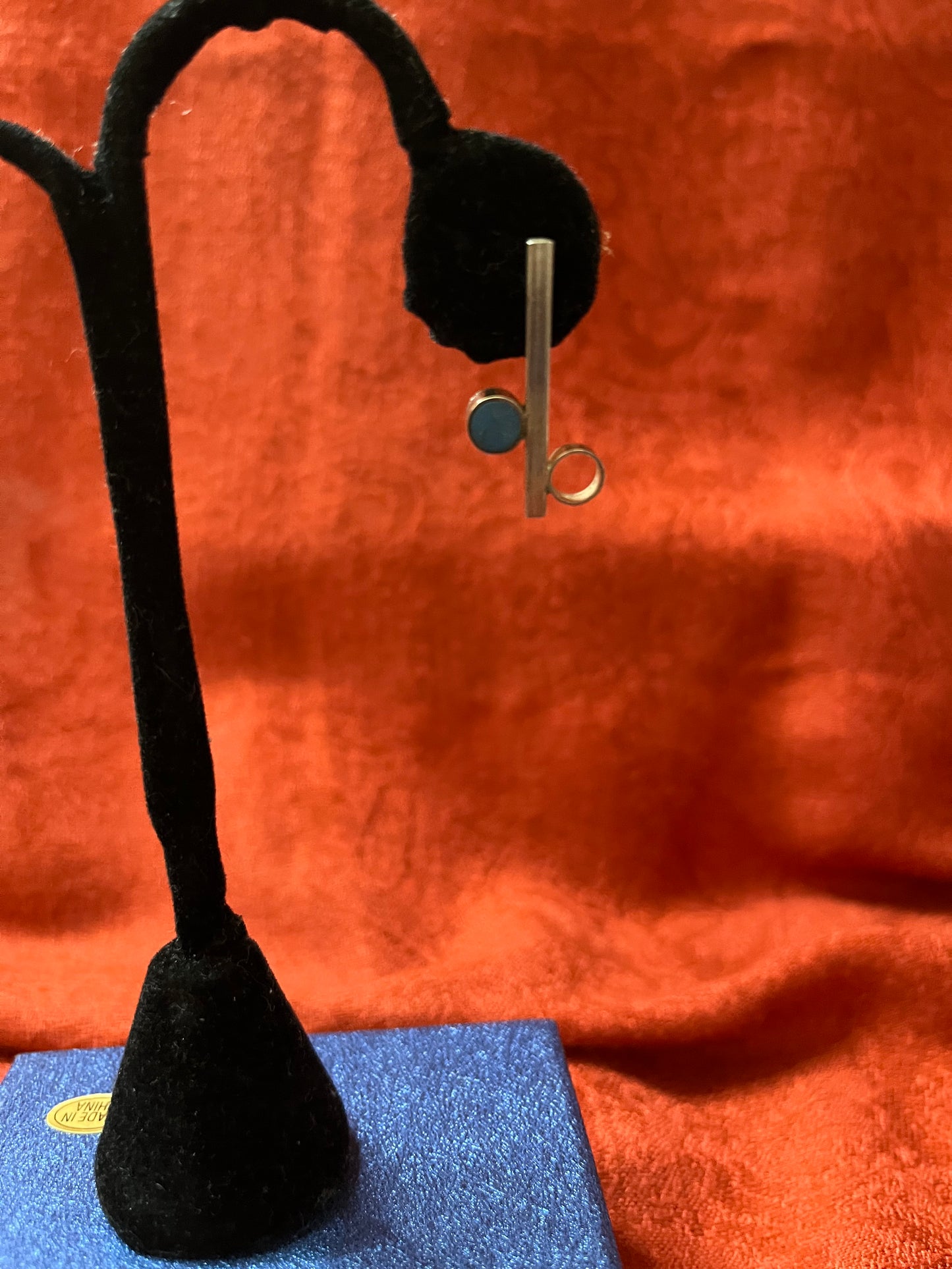 Modern-Style Sterling Post Earrings
