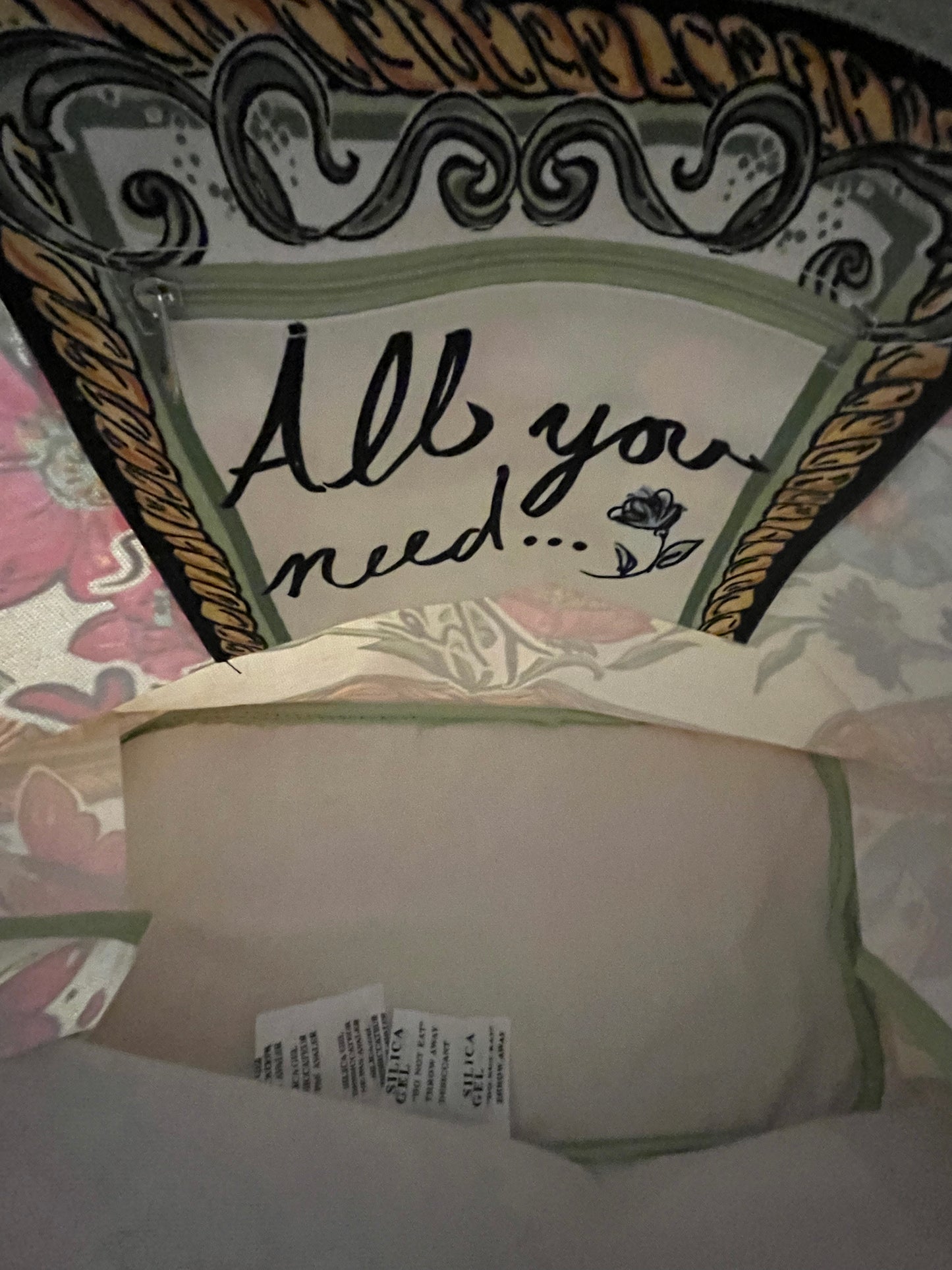 NWT Brighton "Love is in the Air" Canvas Tote