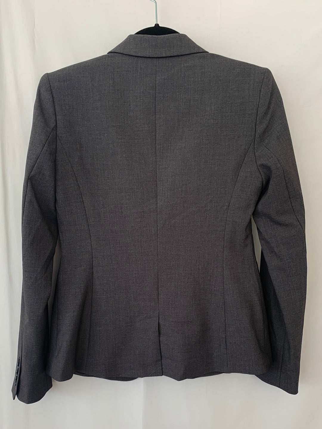 NWT - WORTHINGTON gray Single Button Basic Blazer - 0