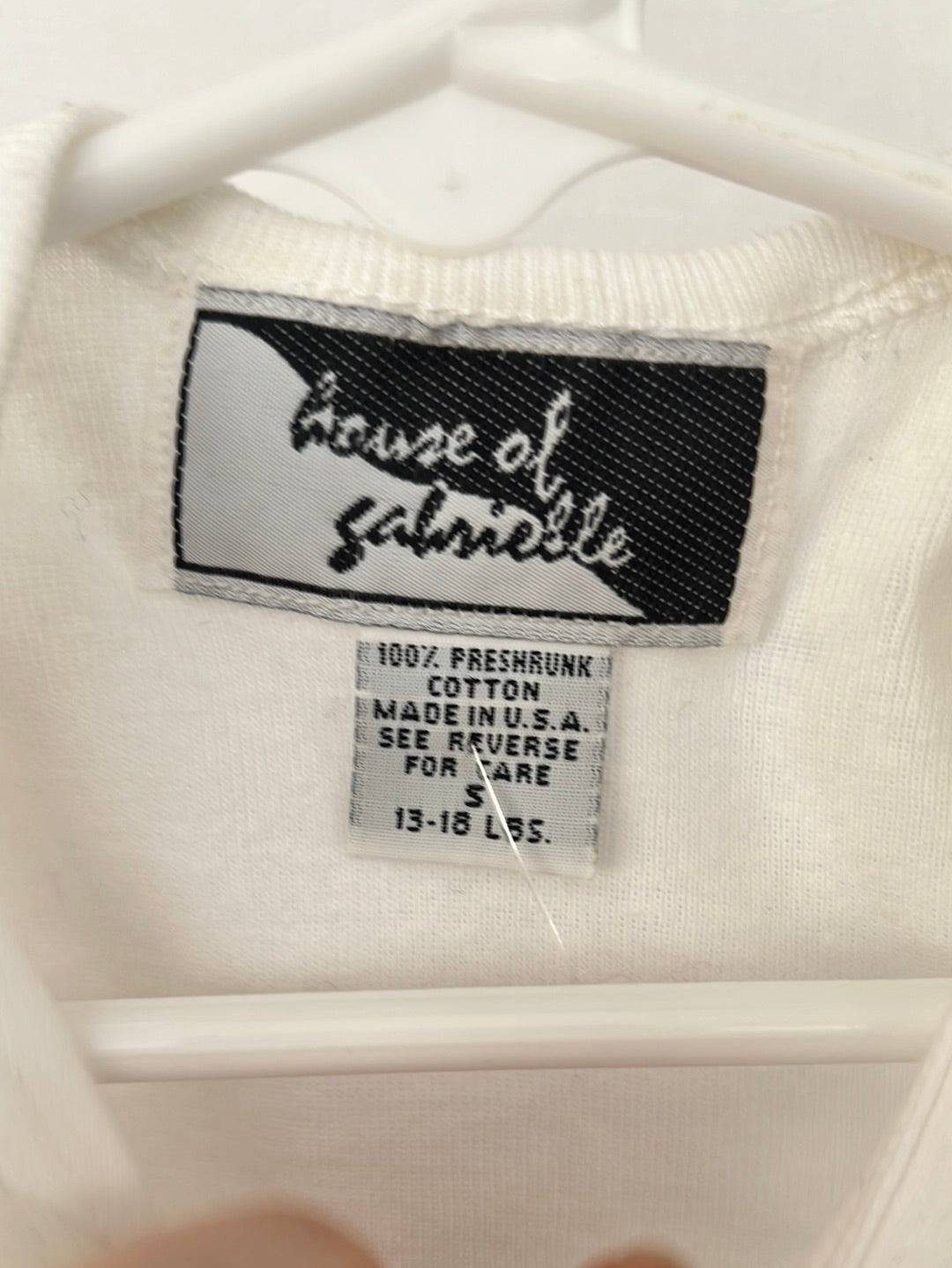 NWT -- House of Gabrielle "Daddy's Deduction" Baby One-Piece -- Size S, 13-18 lbs
