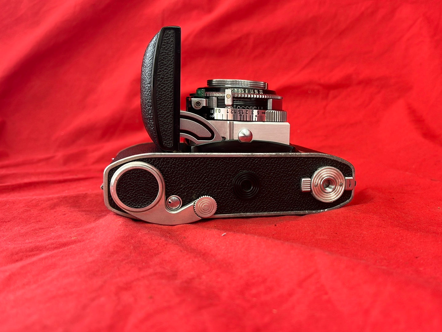 VTG -- KODAK Retina IIc Rangefinder Film Camera w/50mm (II Small C) Type 020 and Leather Field Case