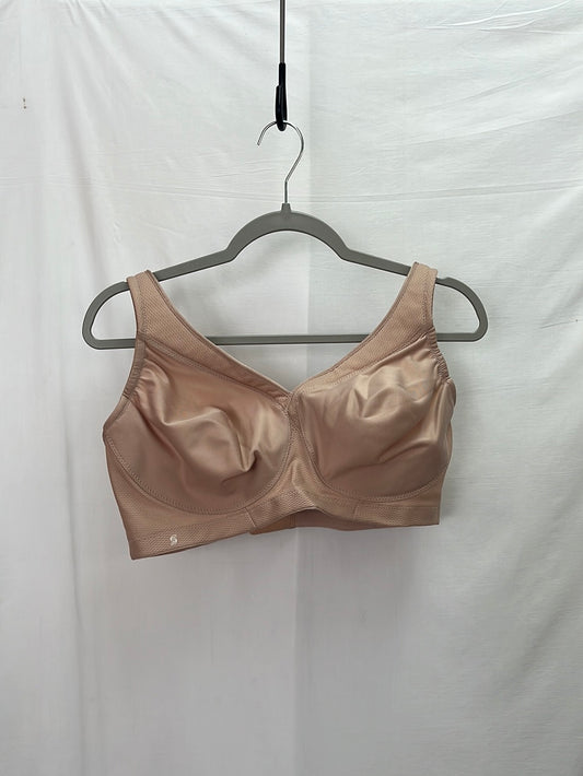 NIP -- GLAMORISE SPORT Nude Wire-Free Bra -- Size 42 C