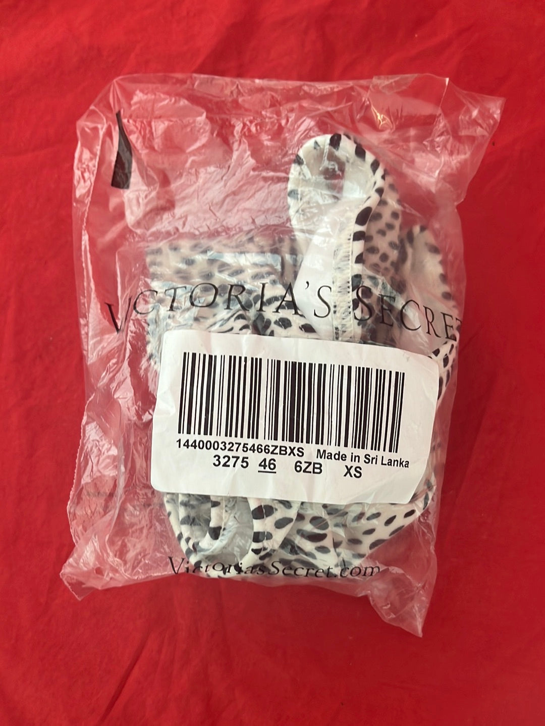 NIP -- VICTORIA'S SECRET Dalmatian Print Classic Bikini Bottom -- XS