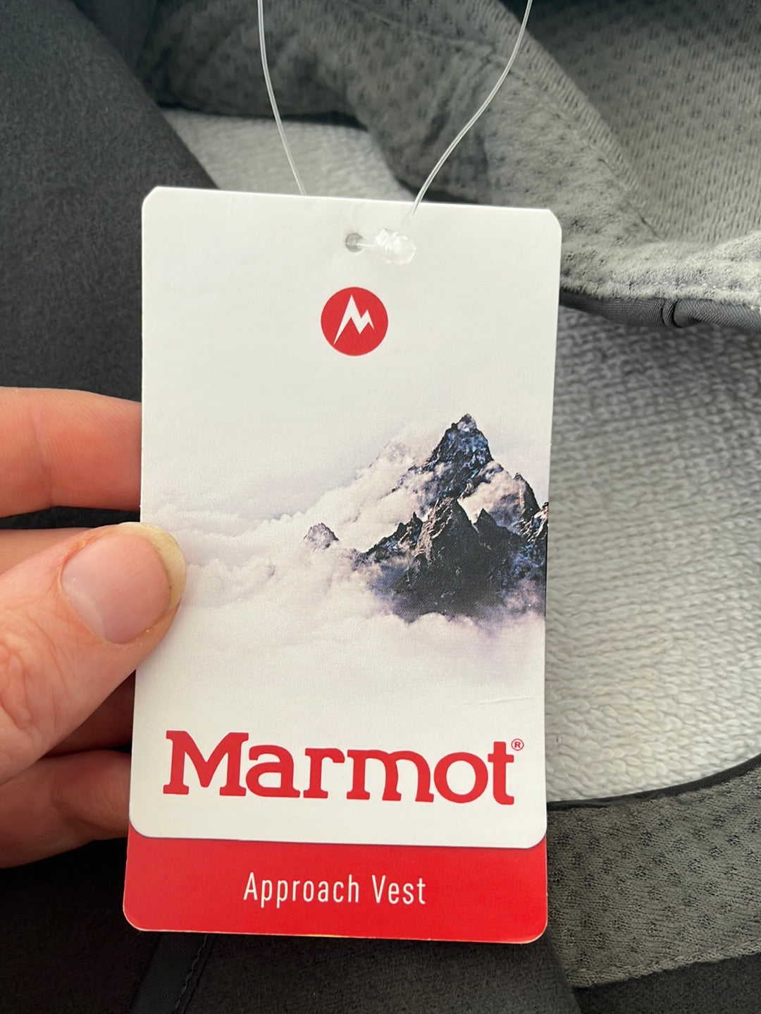 NWT -- MARMOT Grey Approach Vest -- Men's S