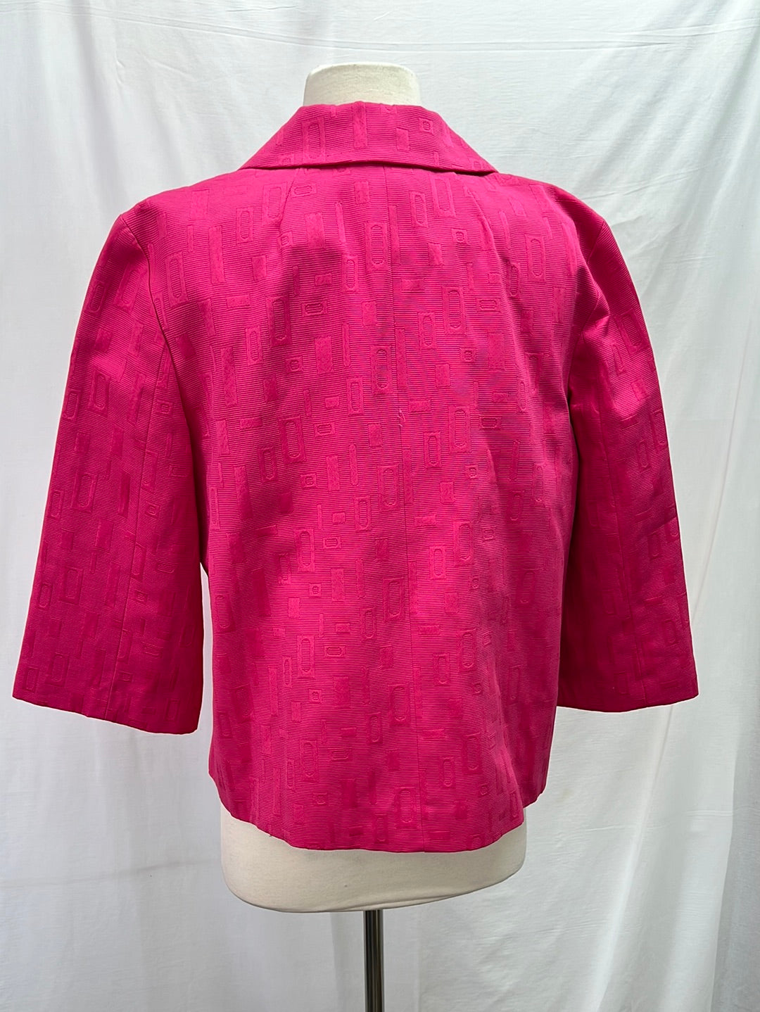 VTG -- CHICO'S Hot Pink Blazer -- 1.5 | US 10/M
