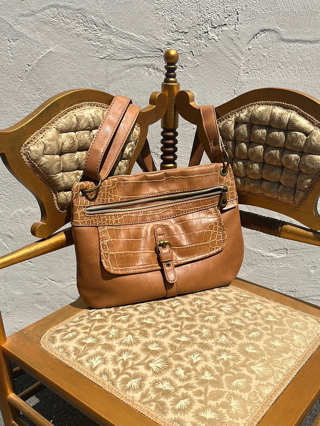 RELIC Leather Crossbody Bag