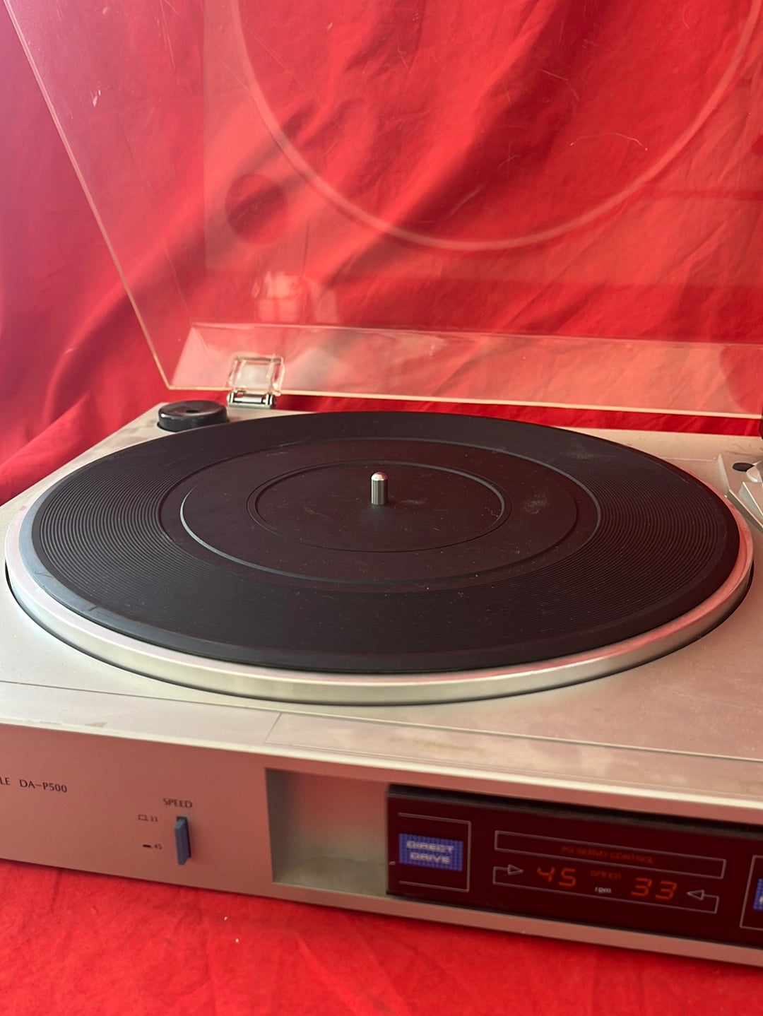 VTG -- SANSUI DA-P500 Automatic Direct Drive Turntable - Not Tested (Parts Only)