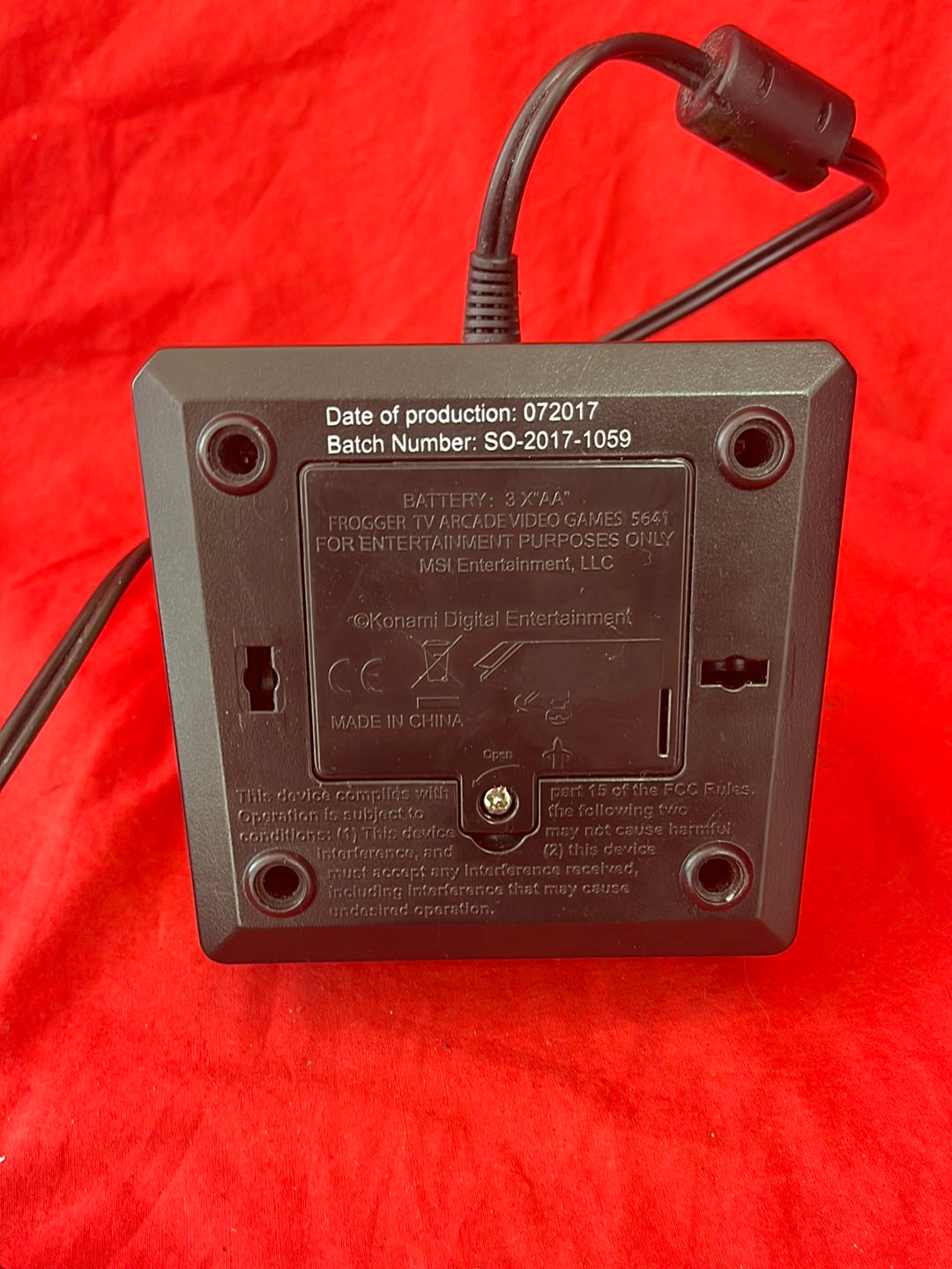 KONAMI Frogger TV Arcade Game