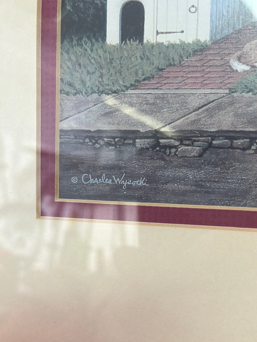 SIGNED AND FRAMED -- Charles Wysocki Print -- "Ravenswhip Cove"
