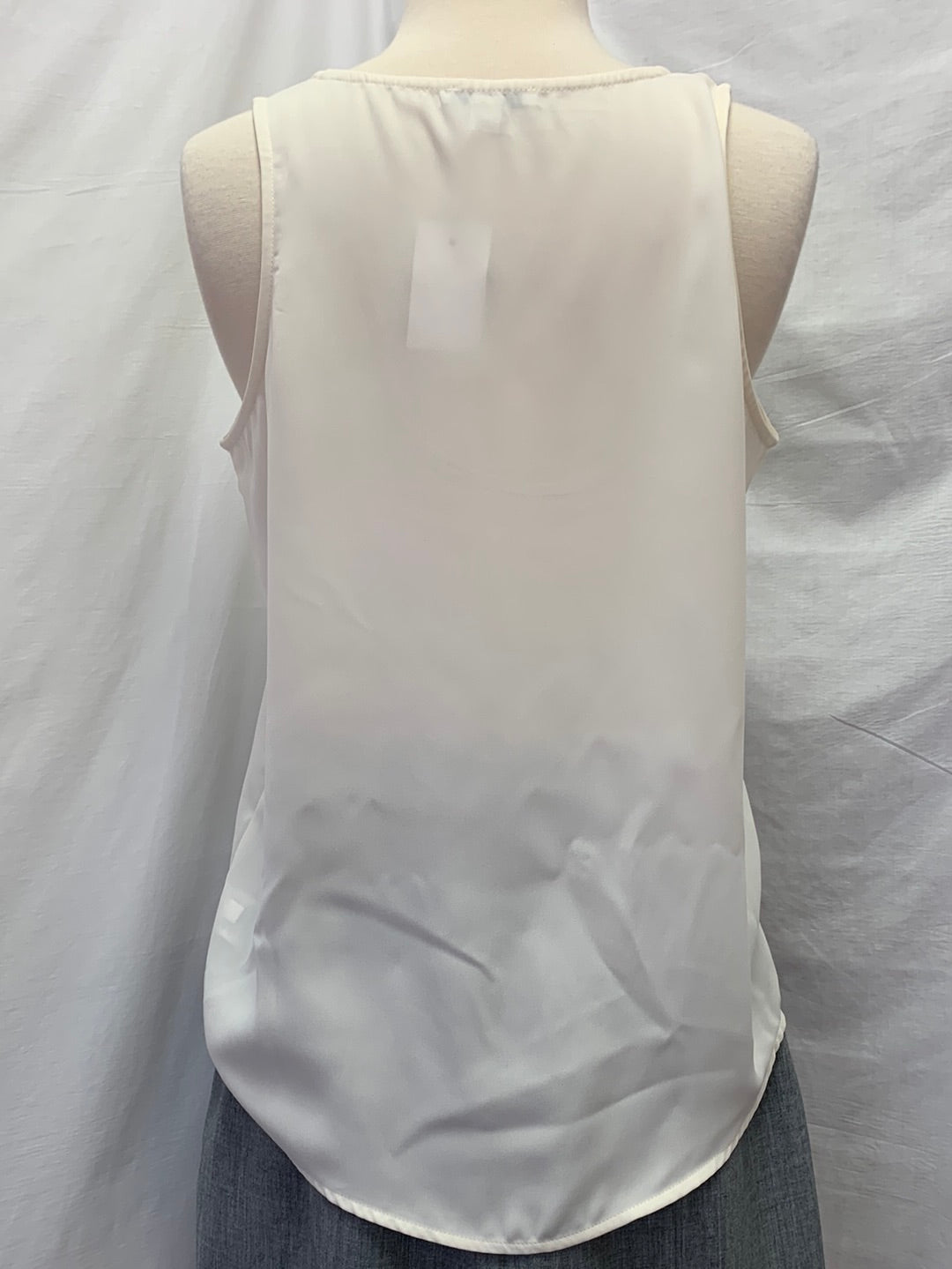 NWT - J CREW MERCANTILE ivory Sleeveless Tank Top Blouse - Small