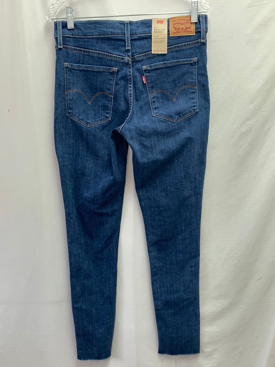 NWT - LEVI'S lapis storm dark wash 311 Shaping Skinny Mid Rise Jeans - 8 M / W29 L30
