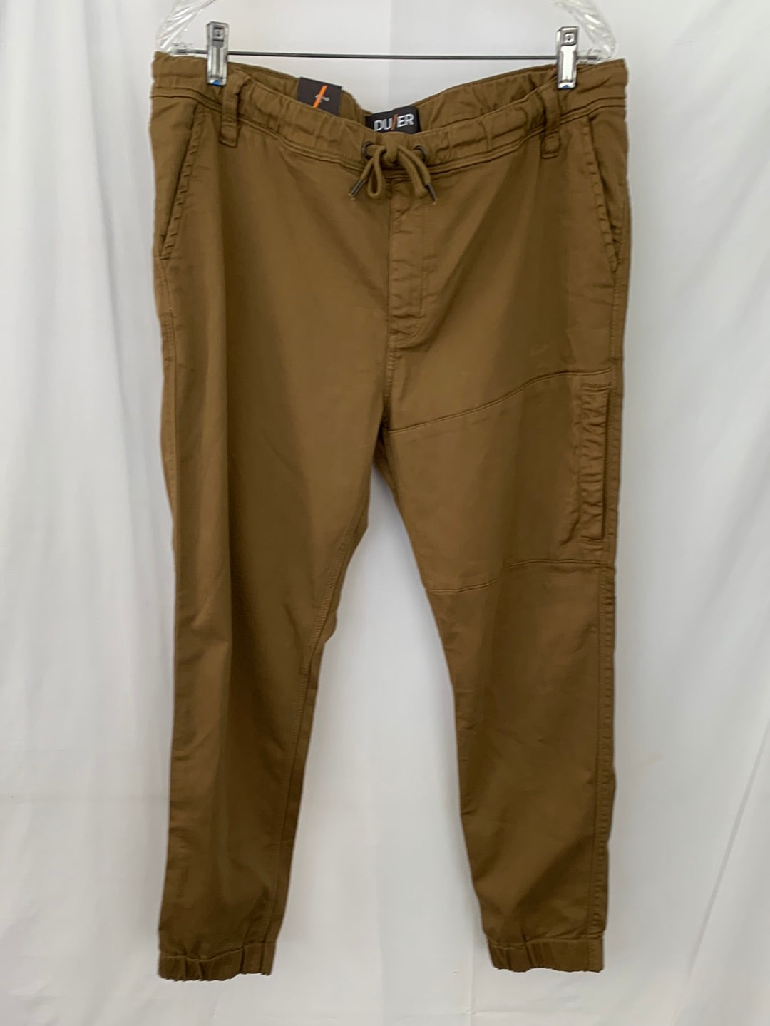 NWT - DU/ER tobacco brown No Sweat Jogger Pants - 38x29