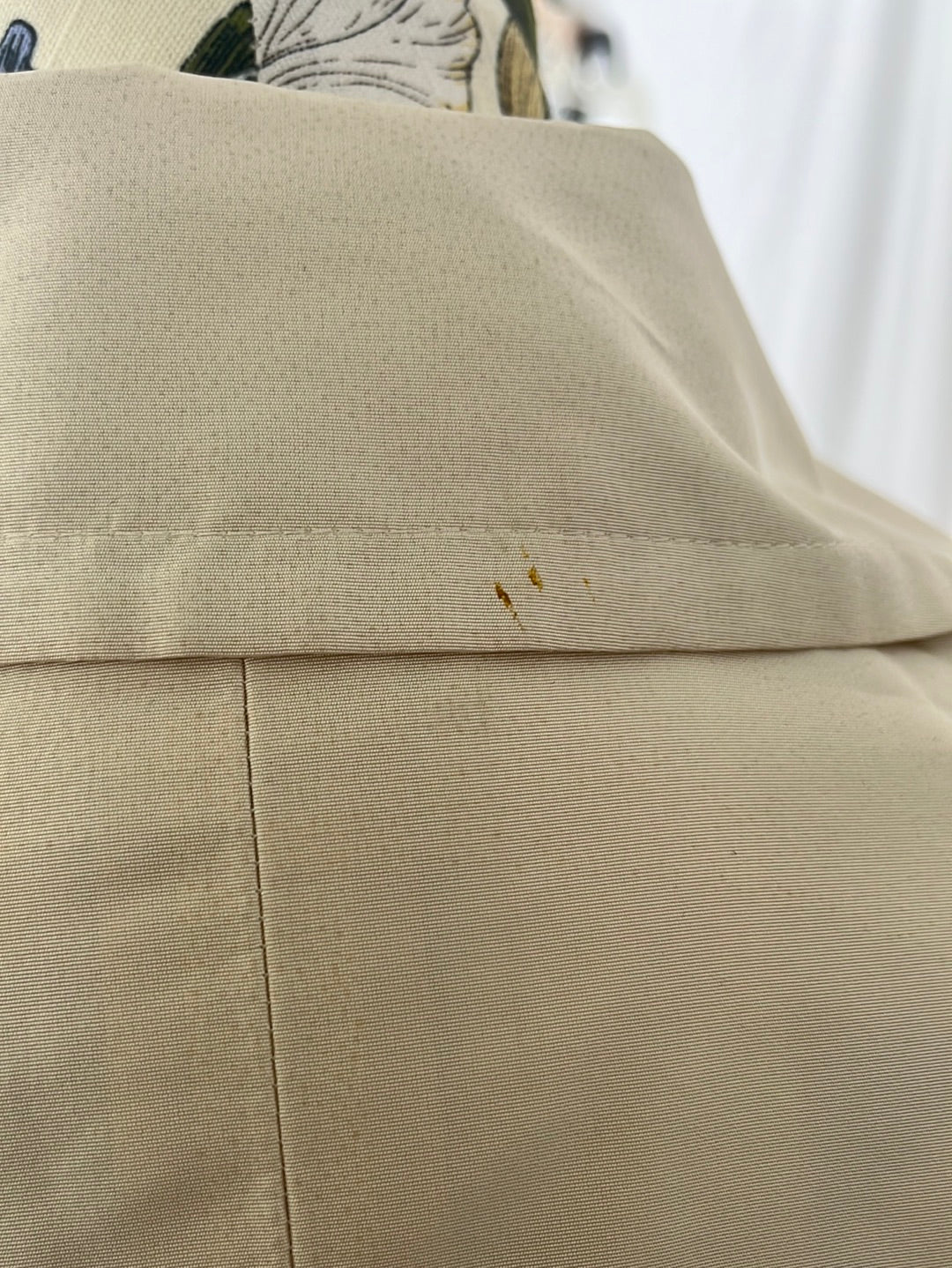 PAUW Amsterdam Cream 100% Silk Peacoat Jacket -- 3 | US 10 L