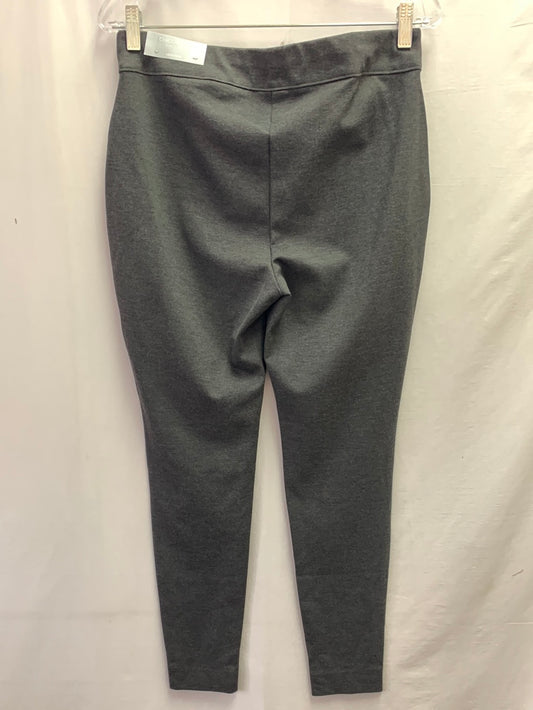 NWT - CHICO'S heather grey Ponte Basic Ankle Leggings - 1 | US 8
