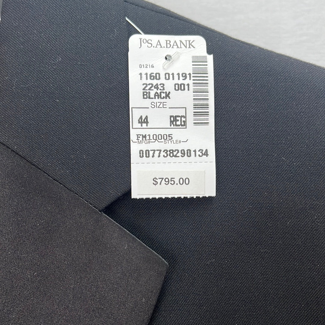 NWT - JOS A BANK Travelers Collection Tailored Fit Tuxedo - Blazer 44R Pants 39R
