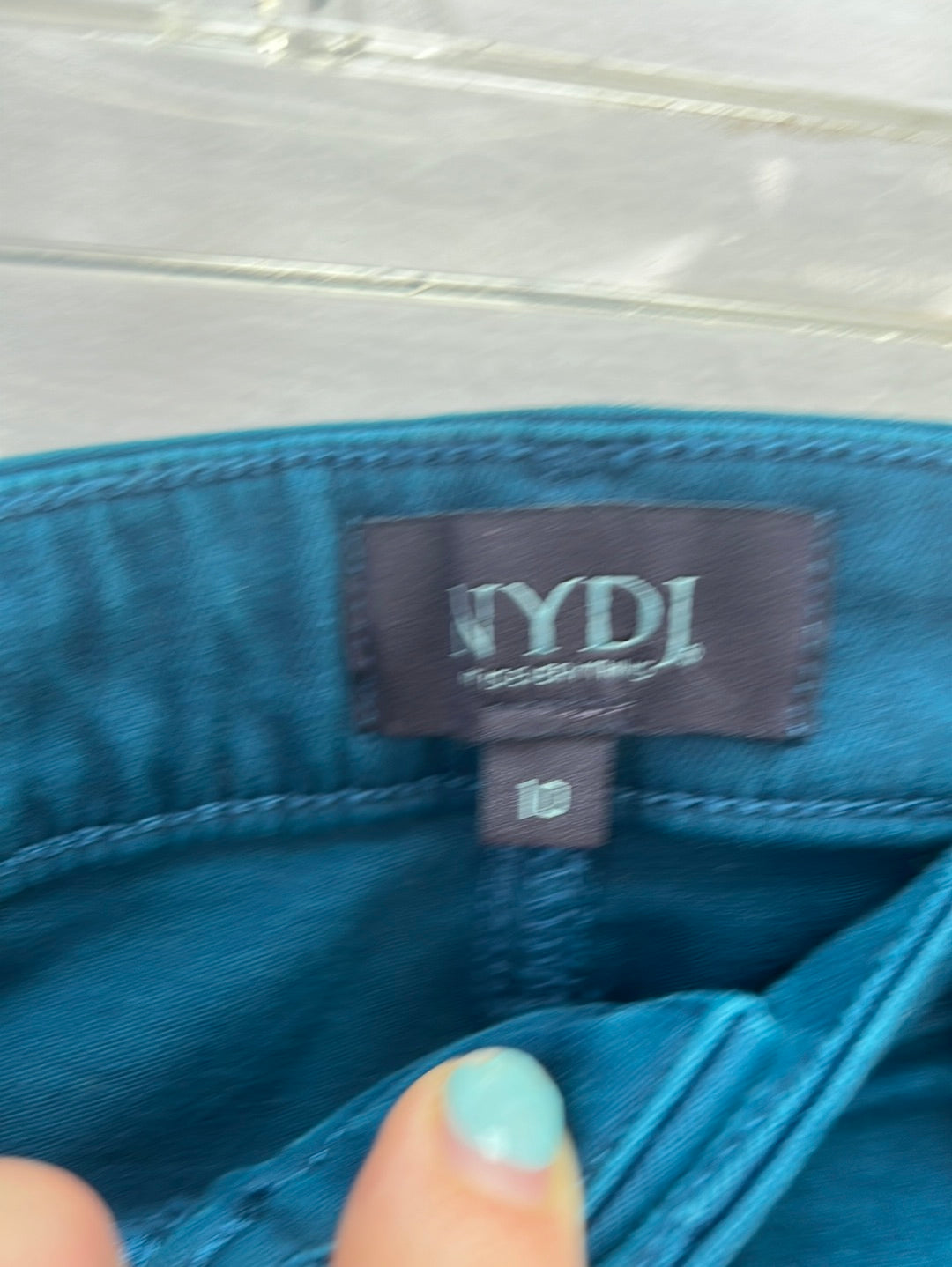 NWT -- NYDJ Blueberry "Sheri Slim" Slim Fit Jeans -- Size: 10