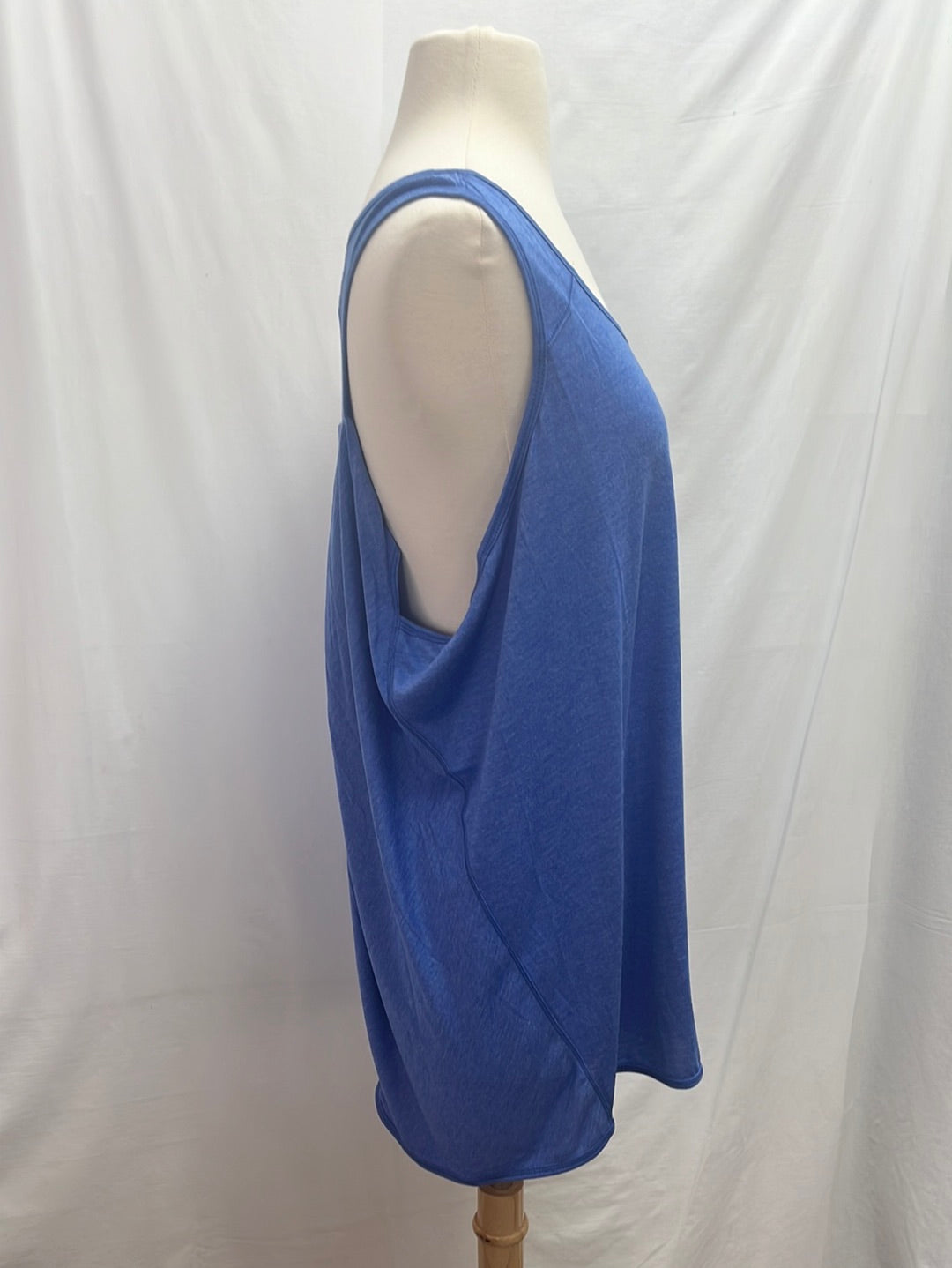 NIP -- RBX Active Blue Twist Back Tank Top -- XL