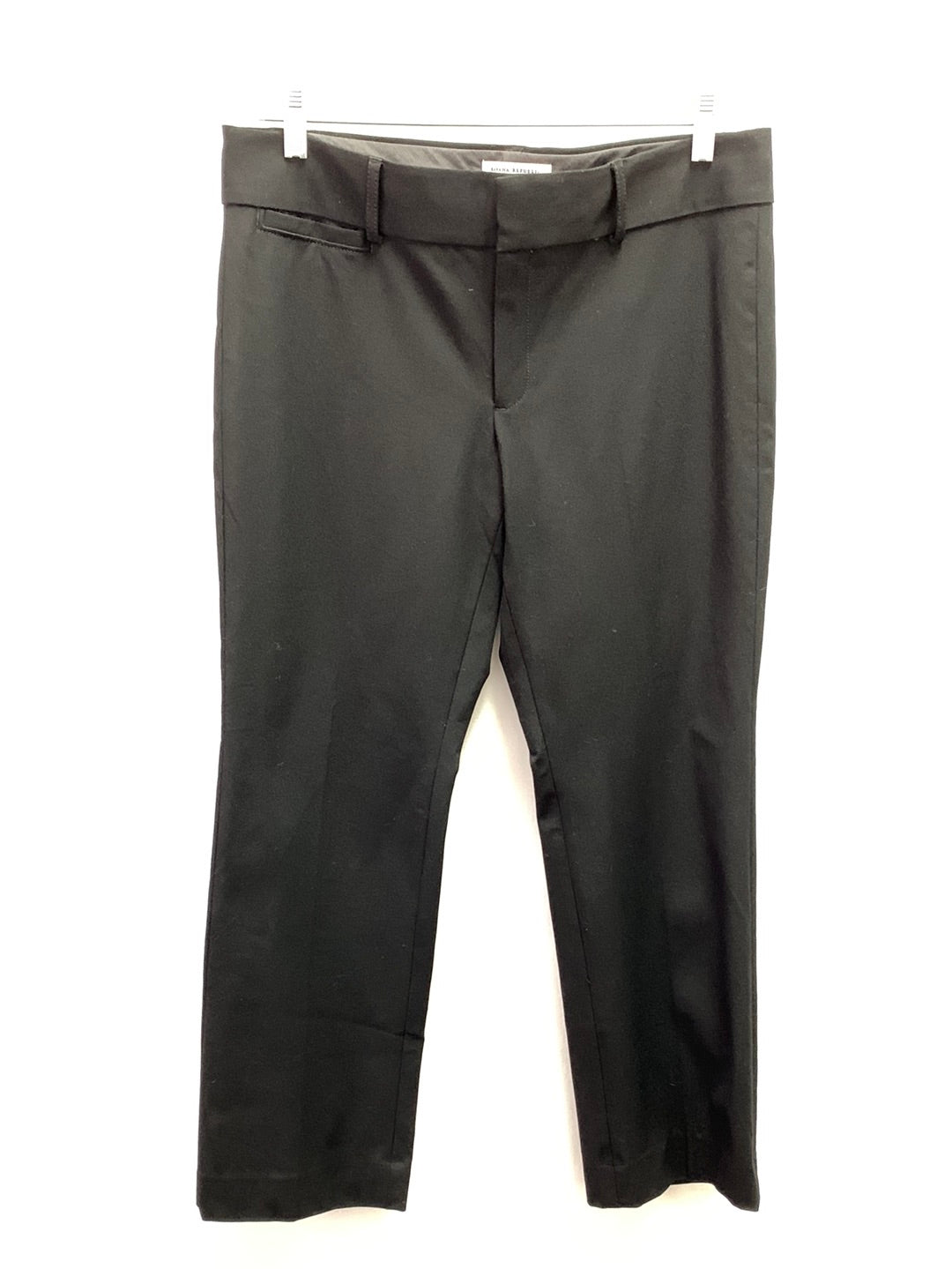 NWT - BANANA REPUBLIC black The Sloan Fit Low-Rise Stretch Pants - 12P