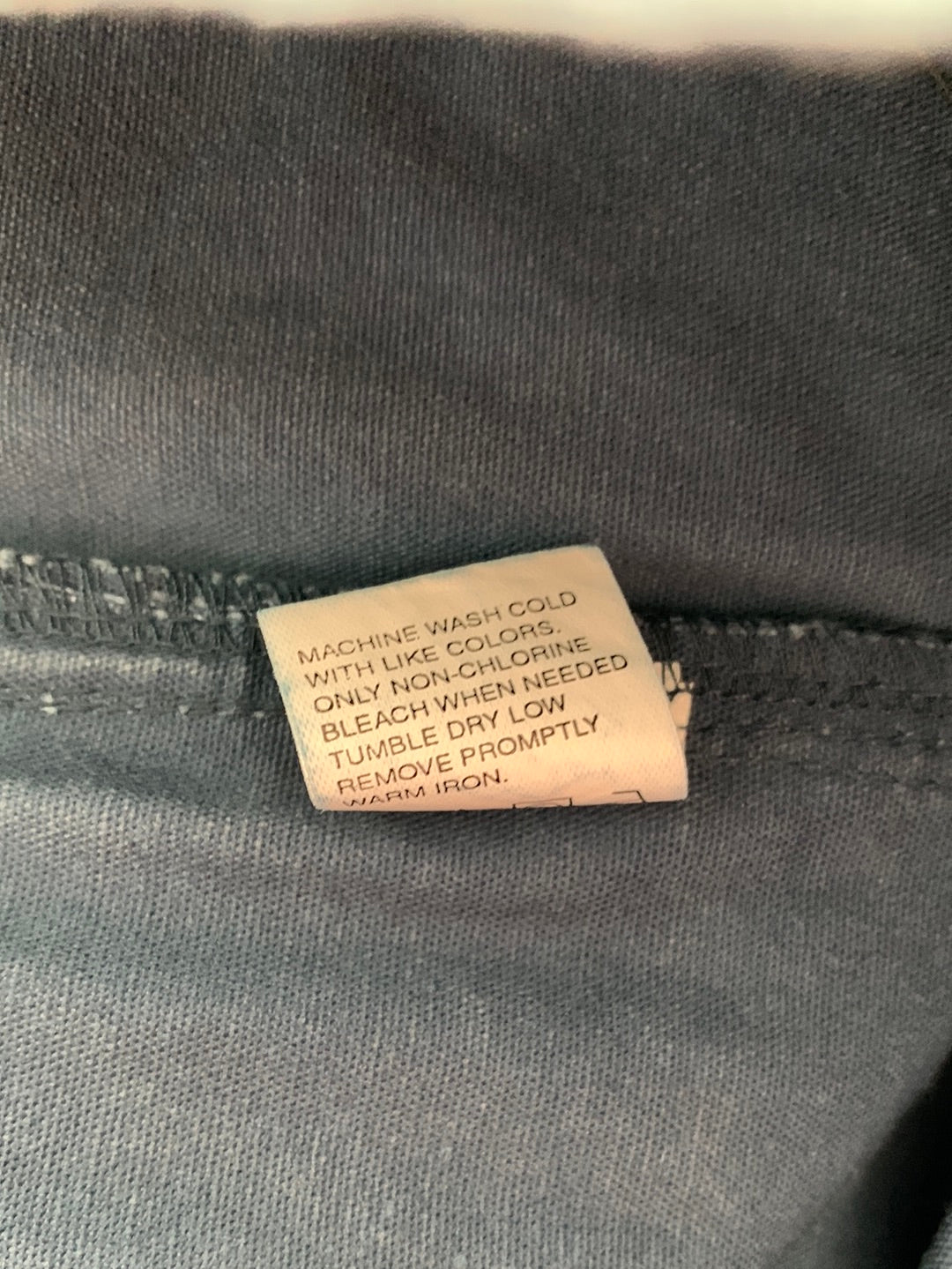 NWD - SIERRA PACIFIC distressed blue Canvas Elastic Waist Cargo Shorts - 34
