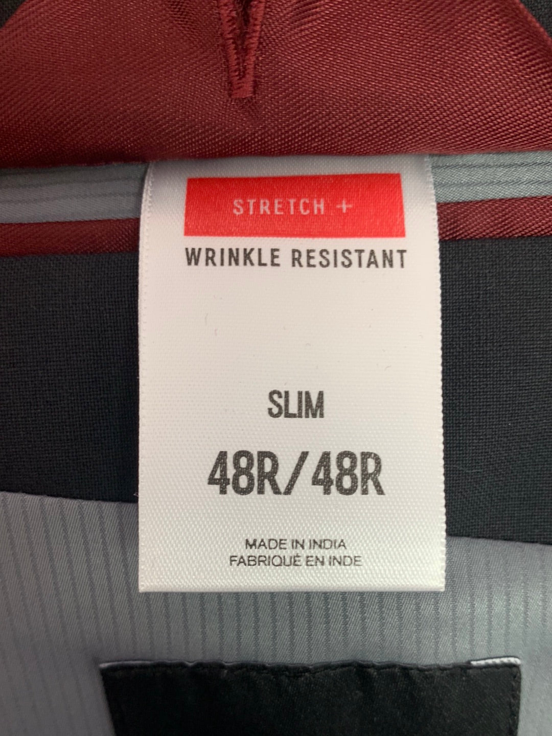 NWT - EXPRESS Black Slim Wool-Blend Modern Tech Suit Jacket - 48R