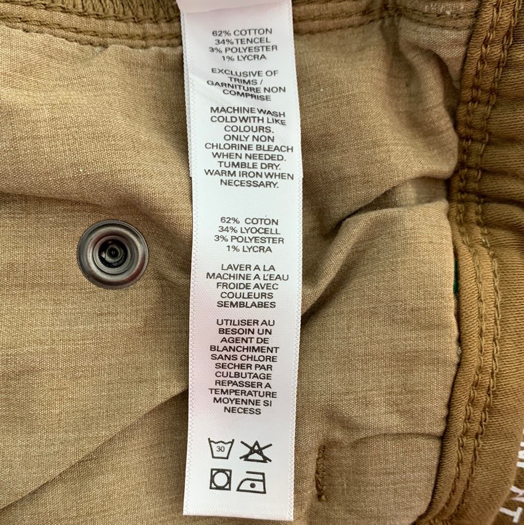 NWT - DU/ER tobacco brown No Sweat Jogger Pants - 38x29