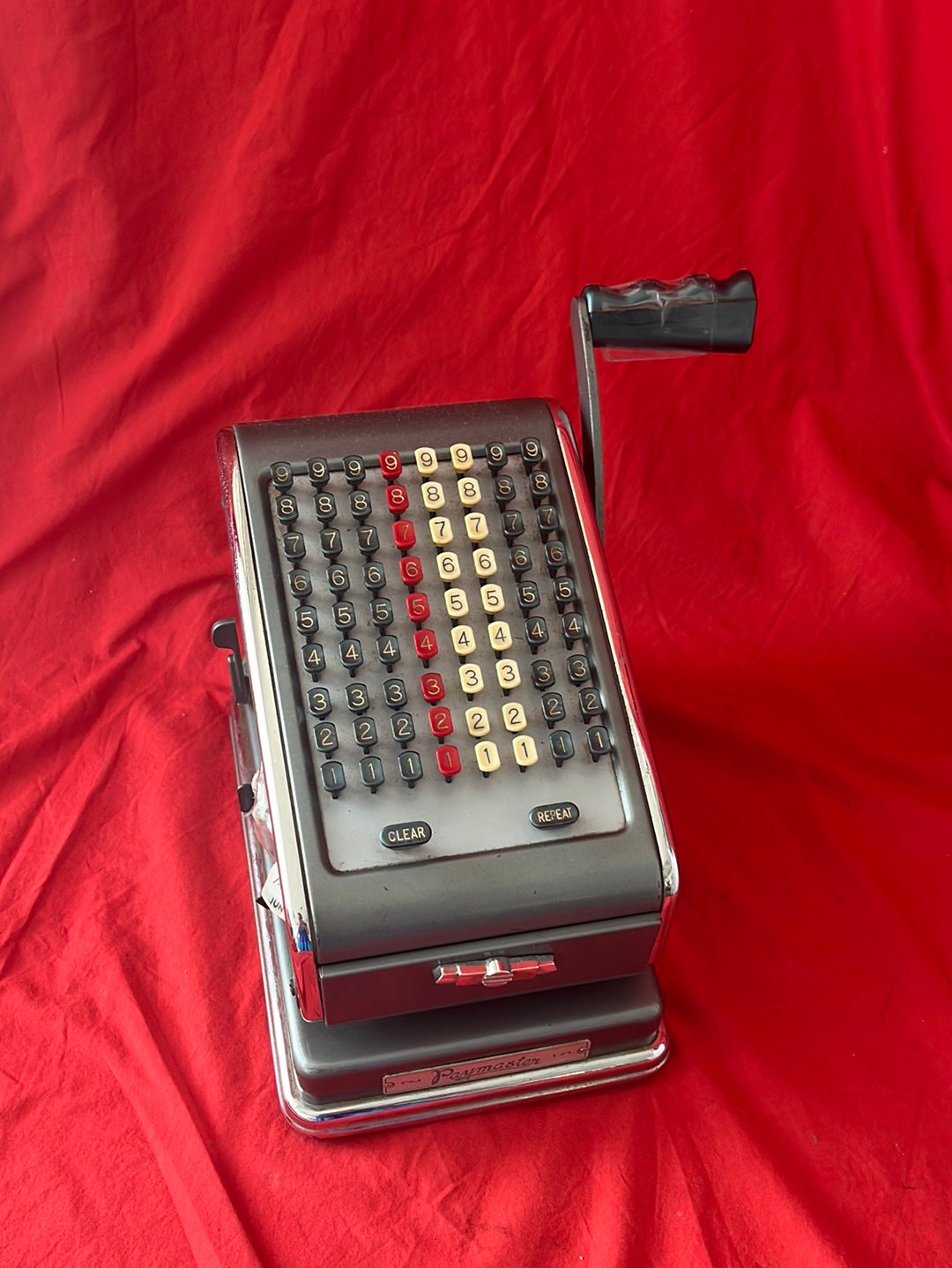 VTG -- PAYMASTER Series 700 Checkwriter -- No Key